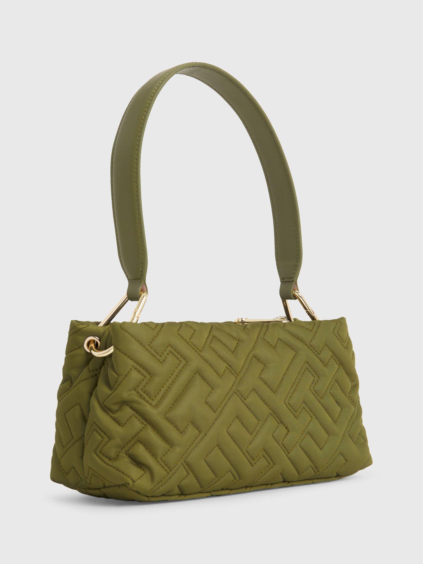 Cartera Soft Acolchada Con Logo Verde Tommy Hilfiger-2