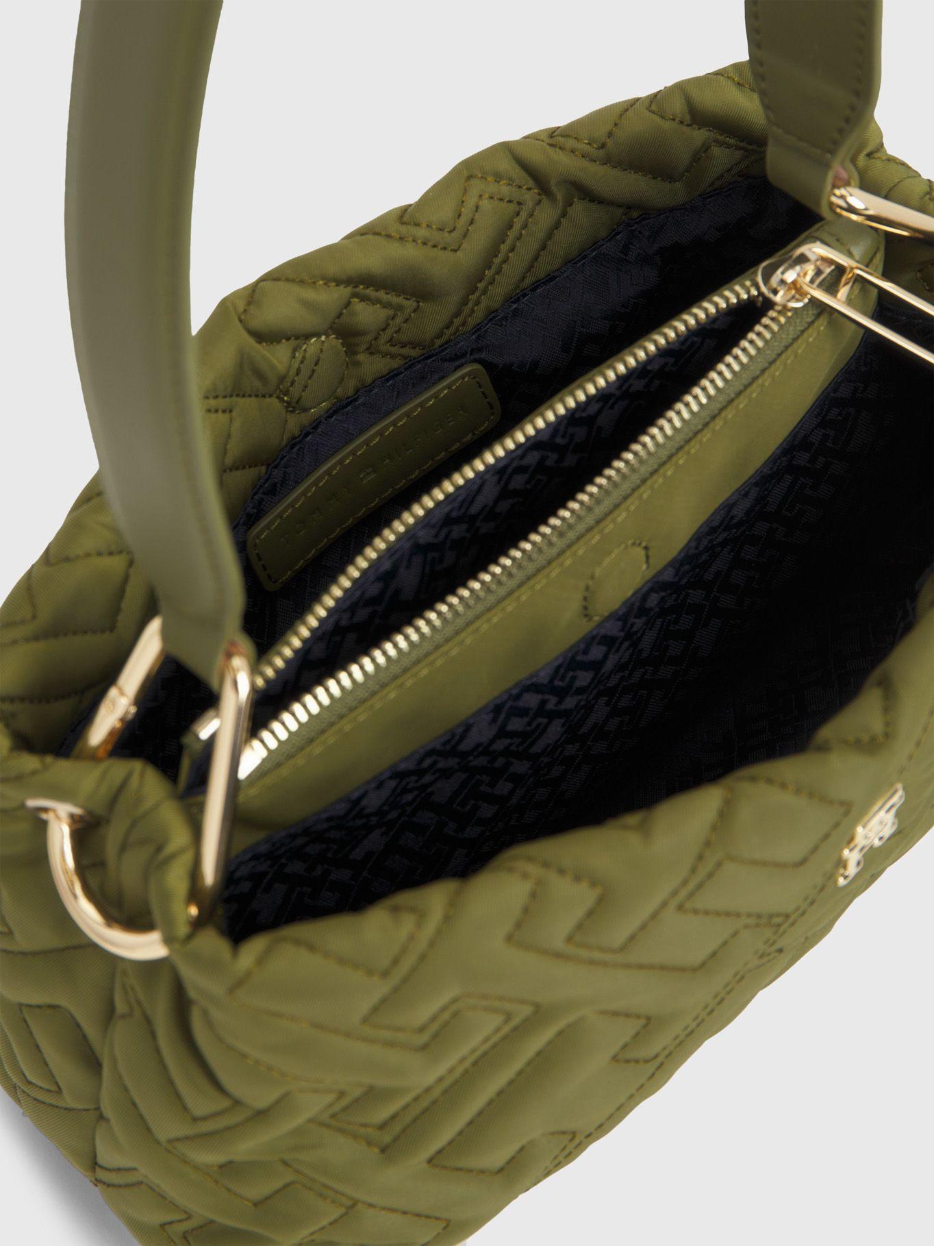 Cartera Soft Acolchada Con Logo Verde Tommy Hilfiger-3