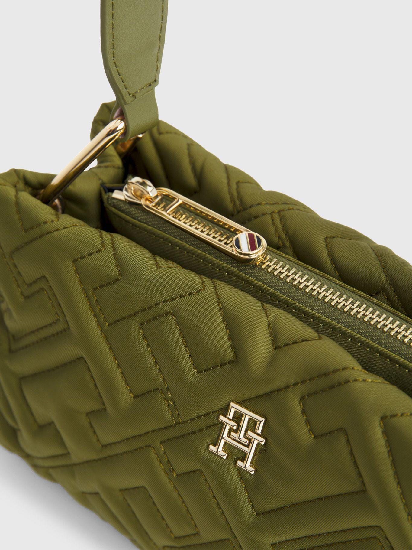Cartera Soft Acolchada Con Logo Verde Tommy Hilfiger-4