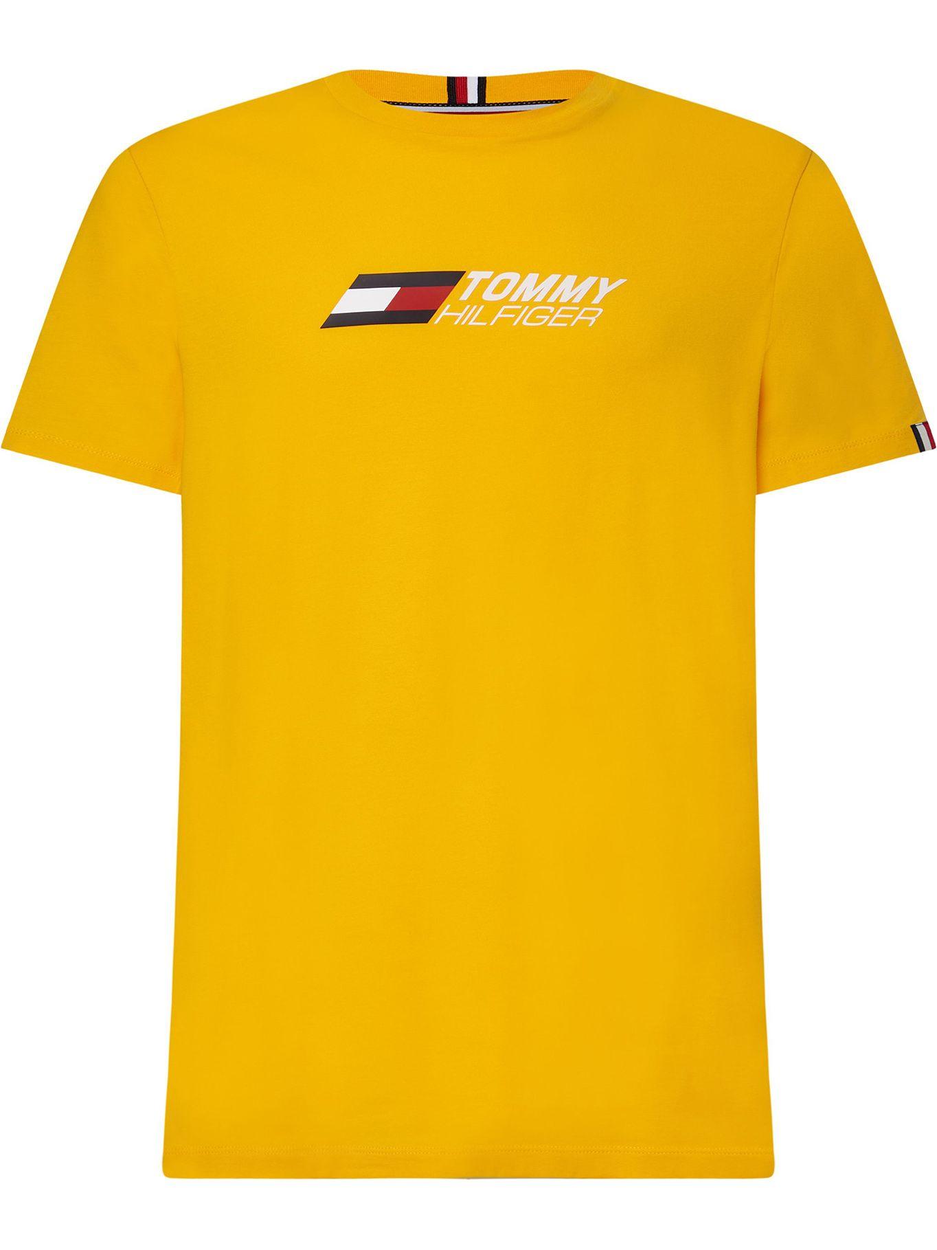 Polera Sport Essential Con Logo Amarillo Tommy Hilfiger-0
