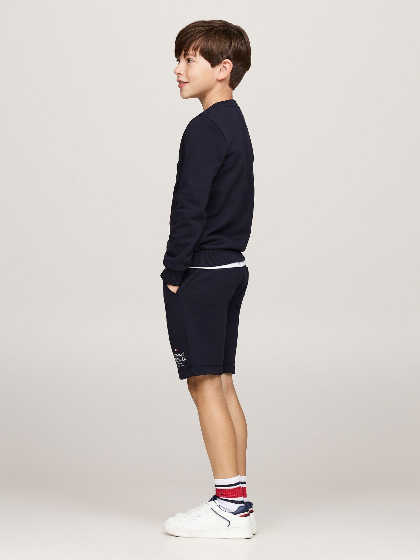 Polerón De Niño Con Logo Azul Tommy Hilfiger-2