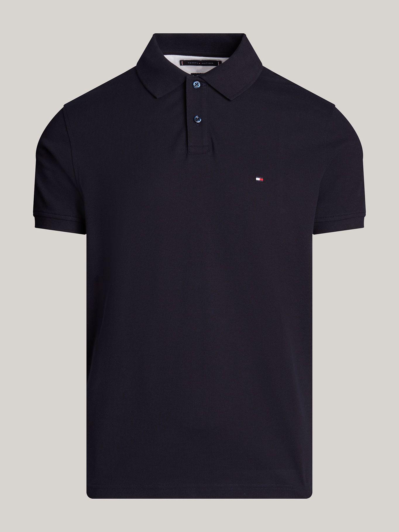 Polo Color Block Regular Fit Azul Tommy Hilfiger-4