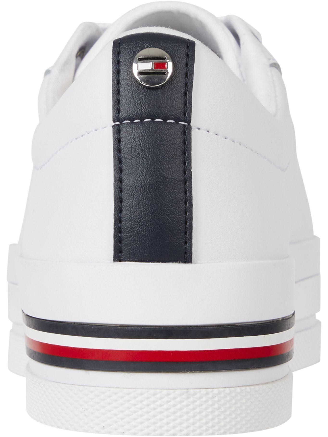 Zapatillas Corporate Plataforma Blanco Tommy Hilfiger-4