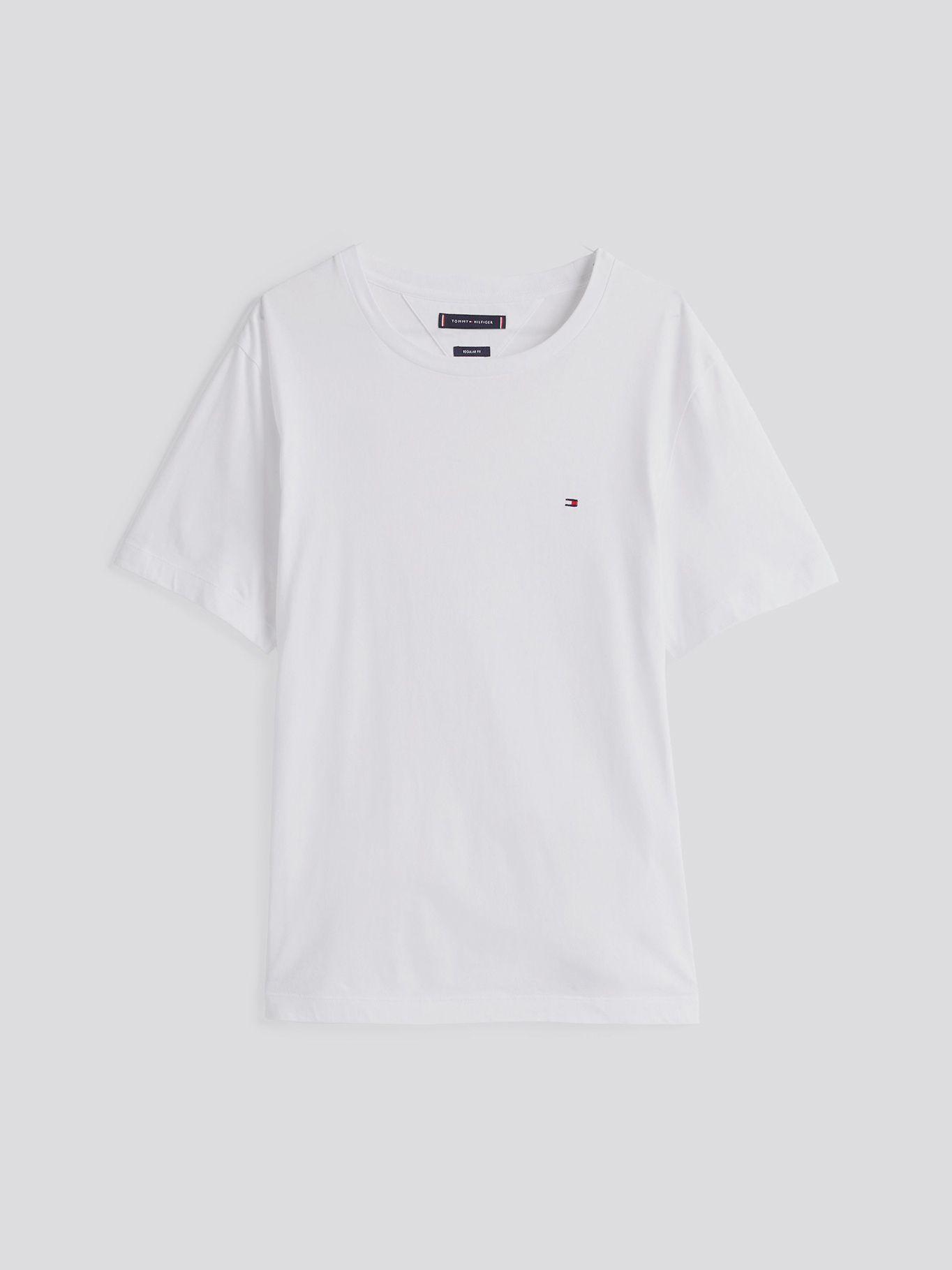 Polera Essential Solid Regular/Blanco Tommy Hilfiger-4