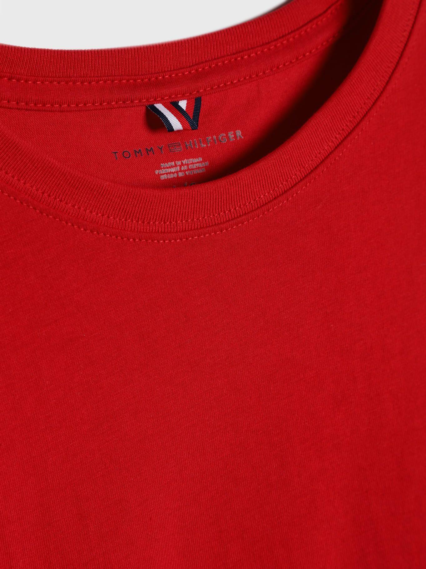 POLERA ESSENTIAL LOGO ROJO 611 TOMMY HILFIGER-3