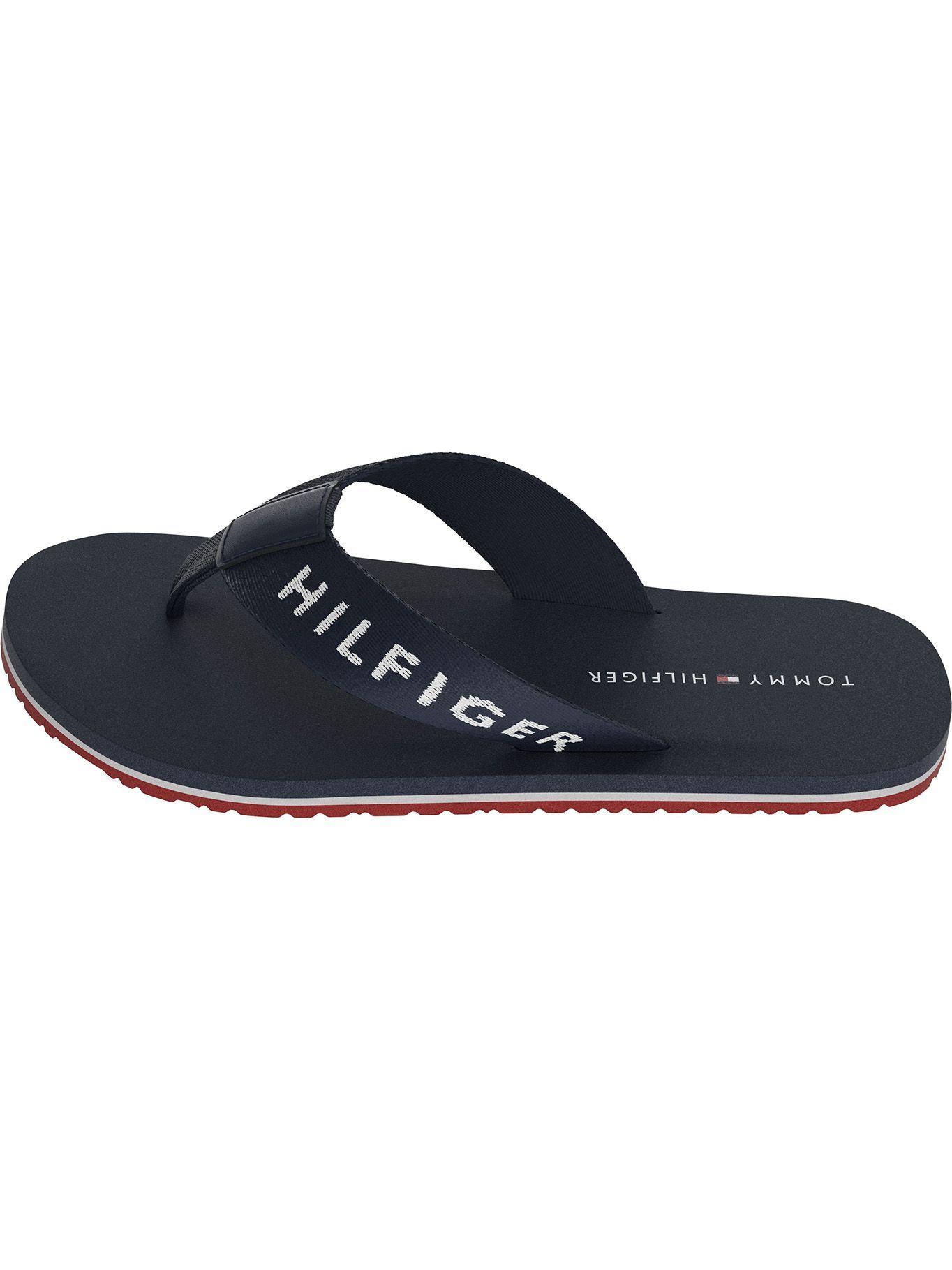 Sandalias Print Logo Azul Tommy Hilfiger-0