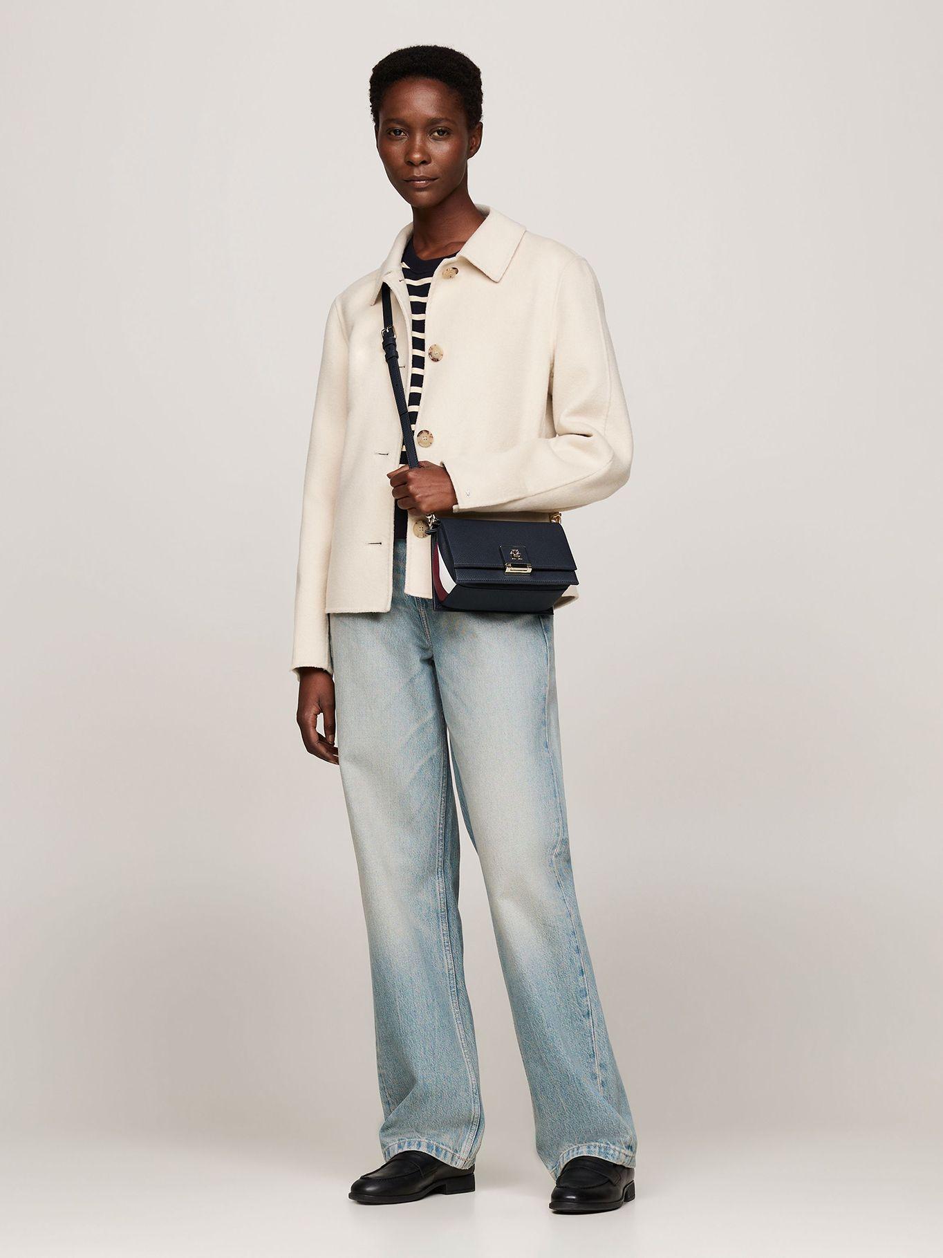 Bandolera Her Corporate Monograma Azul Tommy Hilfiger-1