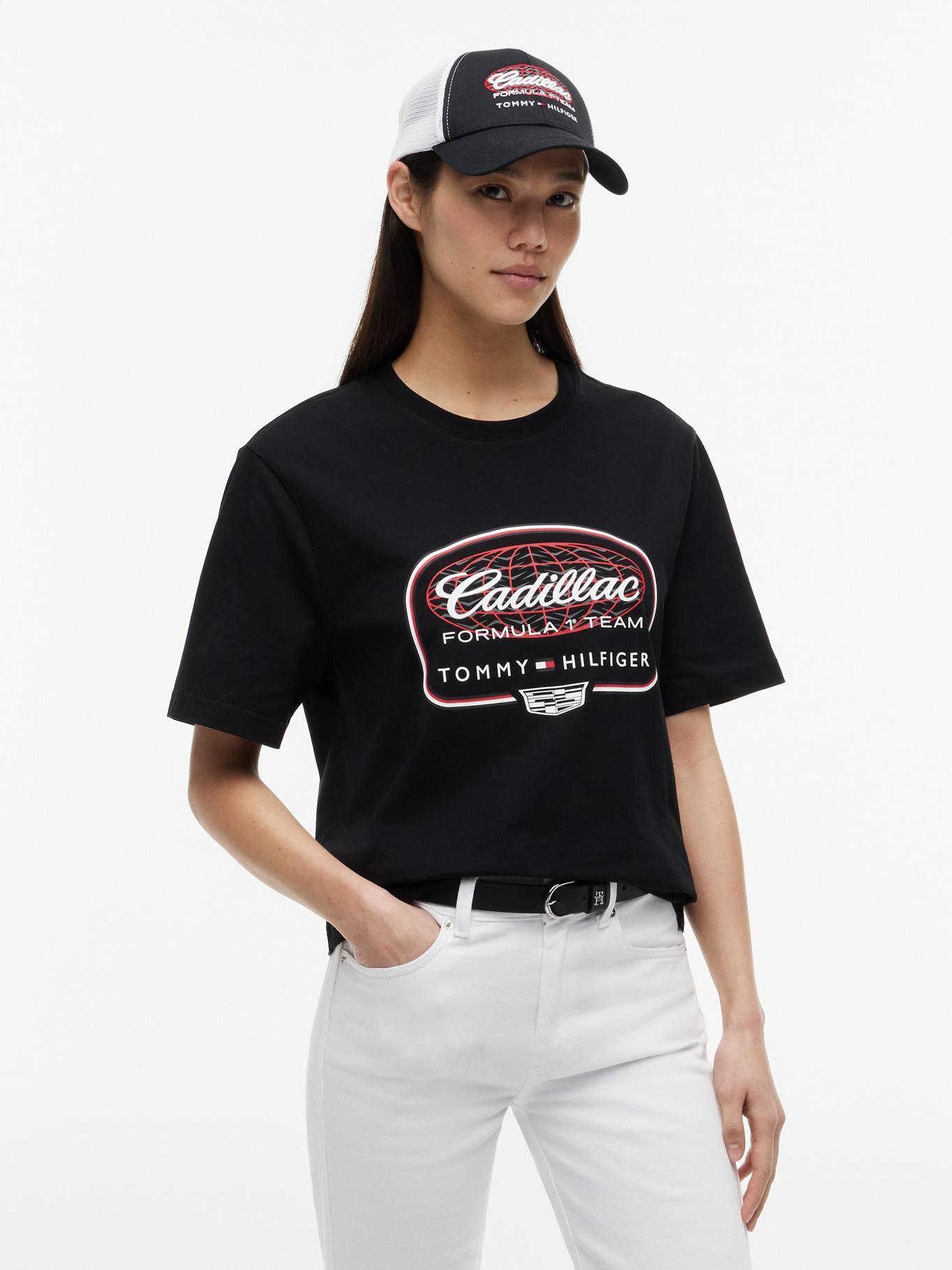 Polera TH xCadillac F1 Regular Fit Negro Tommy Hilfiger-1