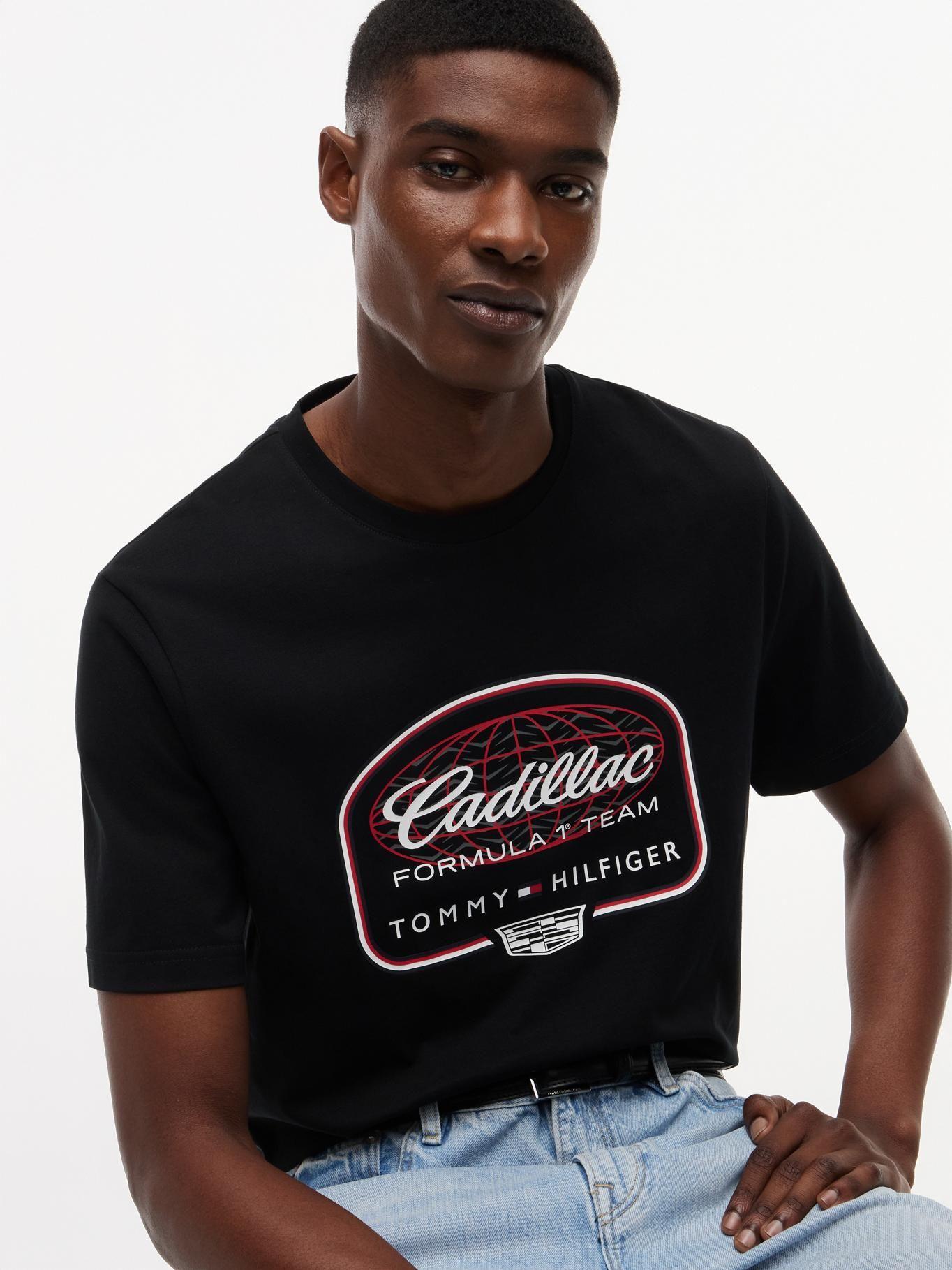 Polera TH xCadillac F1 Regular Fit Negro Tommy Hilfiger-6