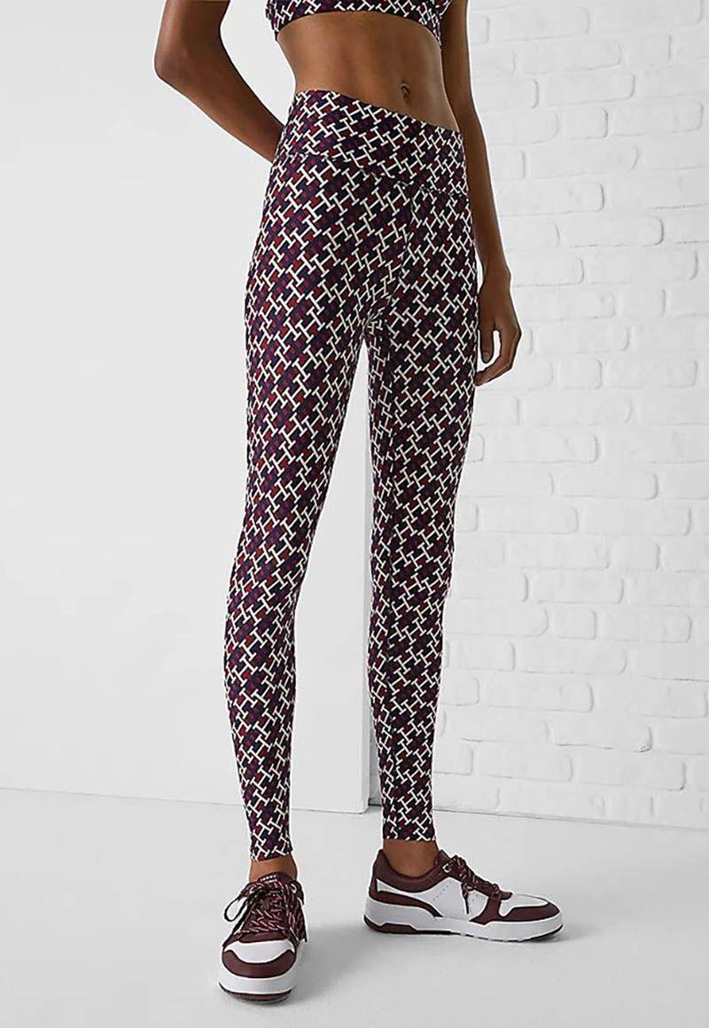 Leggings Sports Monogram Burdeo Tommy Hilfiger-0