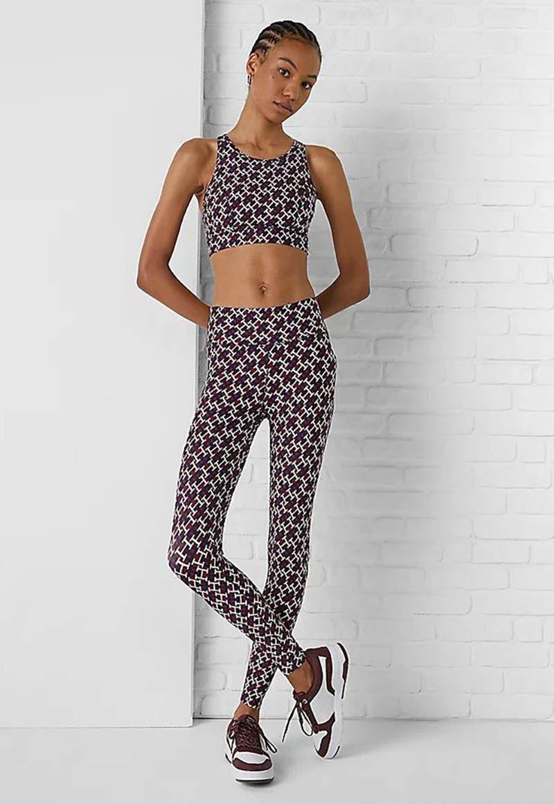 Leggings Sports Monogram Burdeo Tommy Hilfiger-1