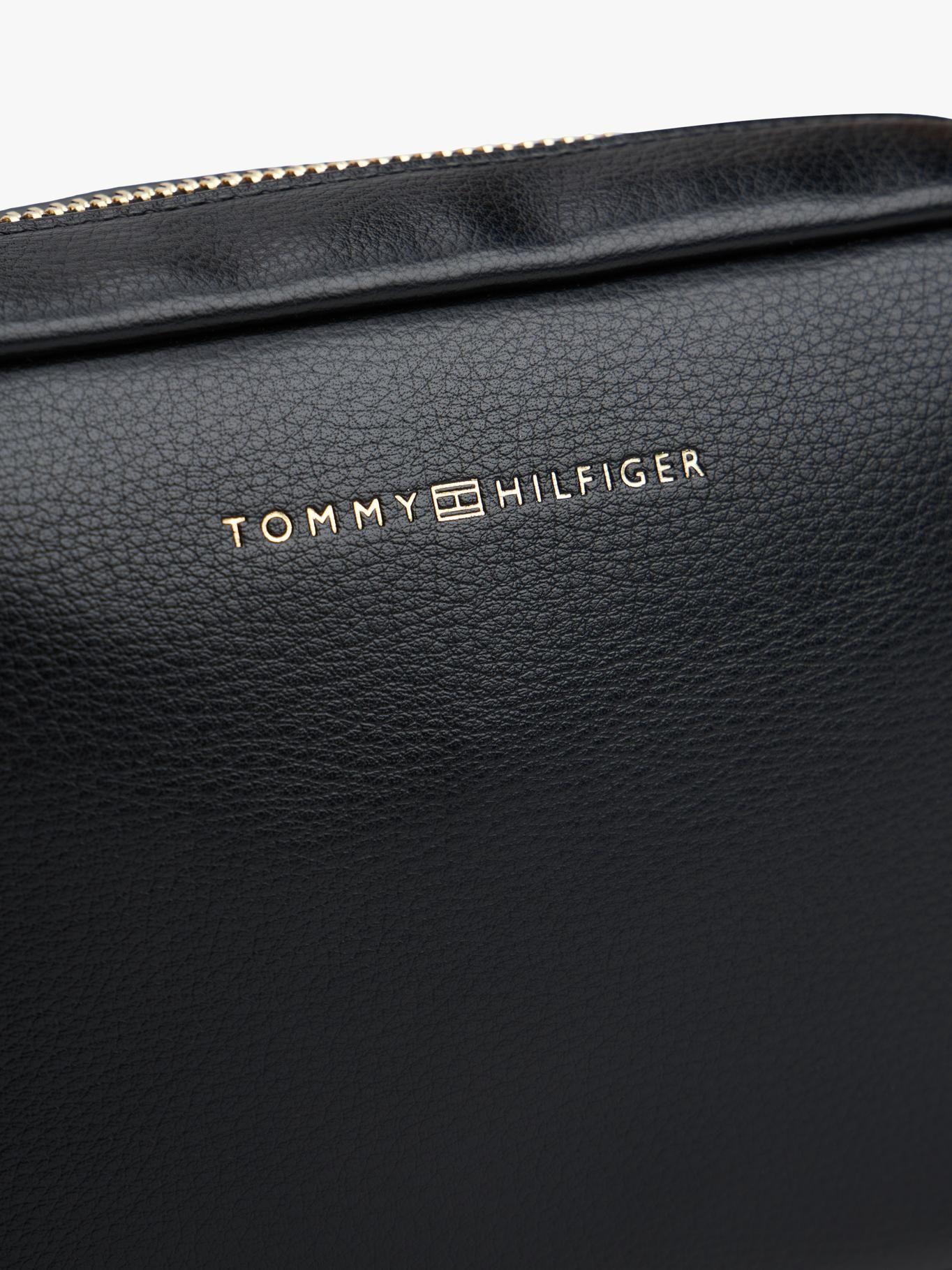 Bandolera Tonal Con Logo Negro Tommy Hilfiger-4