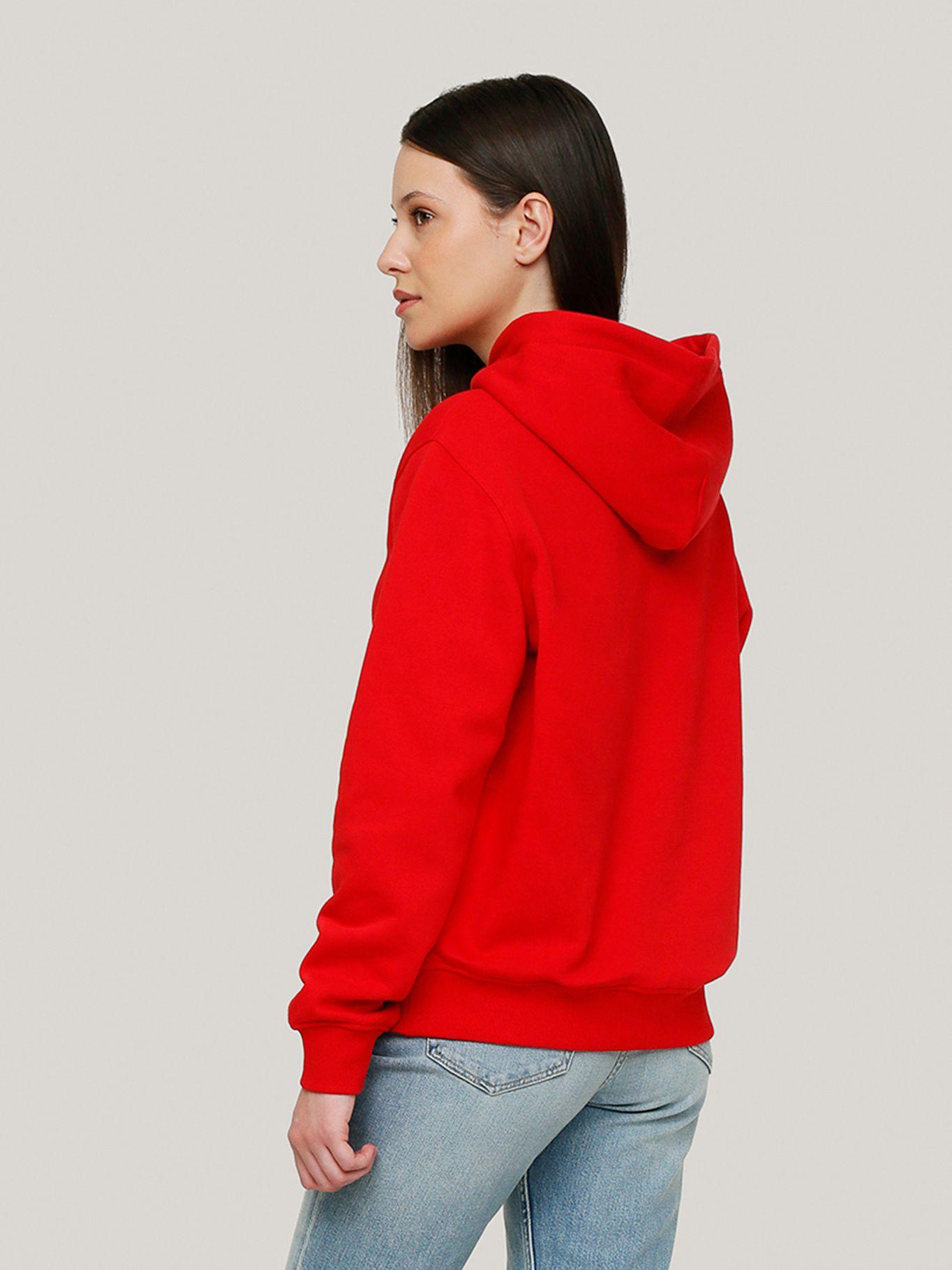 Polerón Hoodie Logo Monotyp Rojo Tommy Jeans-3