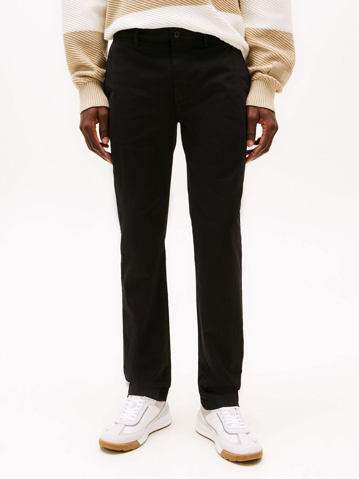 Pantalón Chino Denton Straight Fit Negro Tommy Hilfiger-1