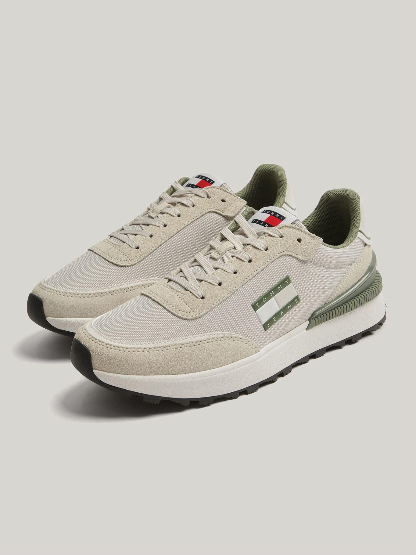 Zapatillas Runn Técnicas Essential Beige Tommy Hilfiger-0