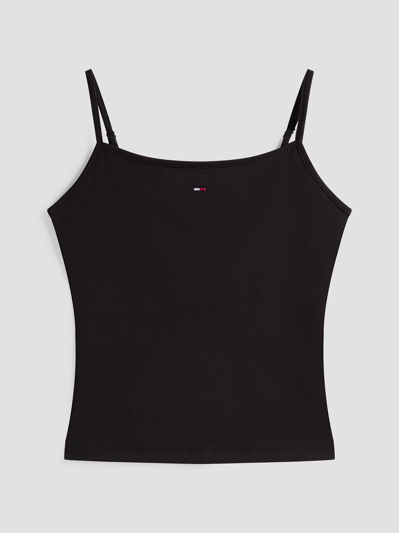 Polera Essential Con Logo Negro Tommy Jeans-4