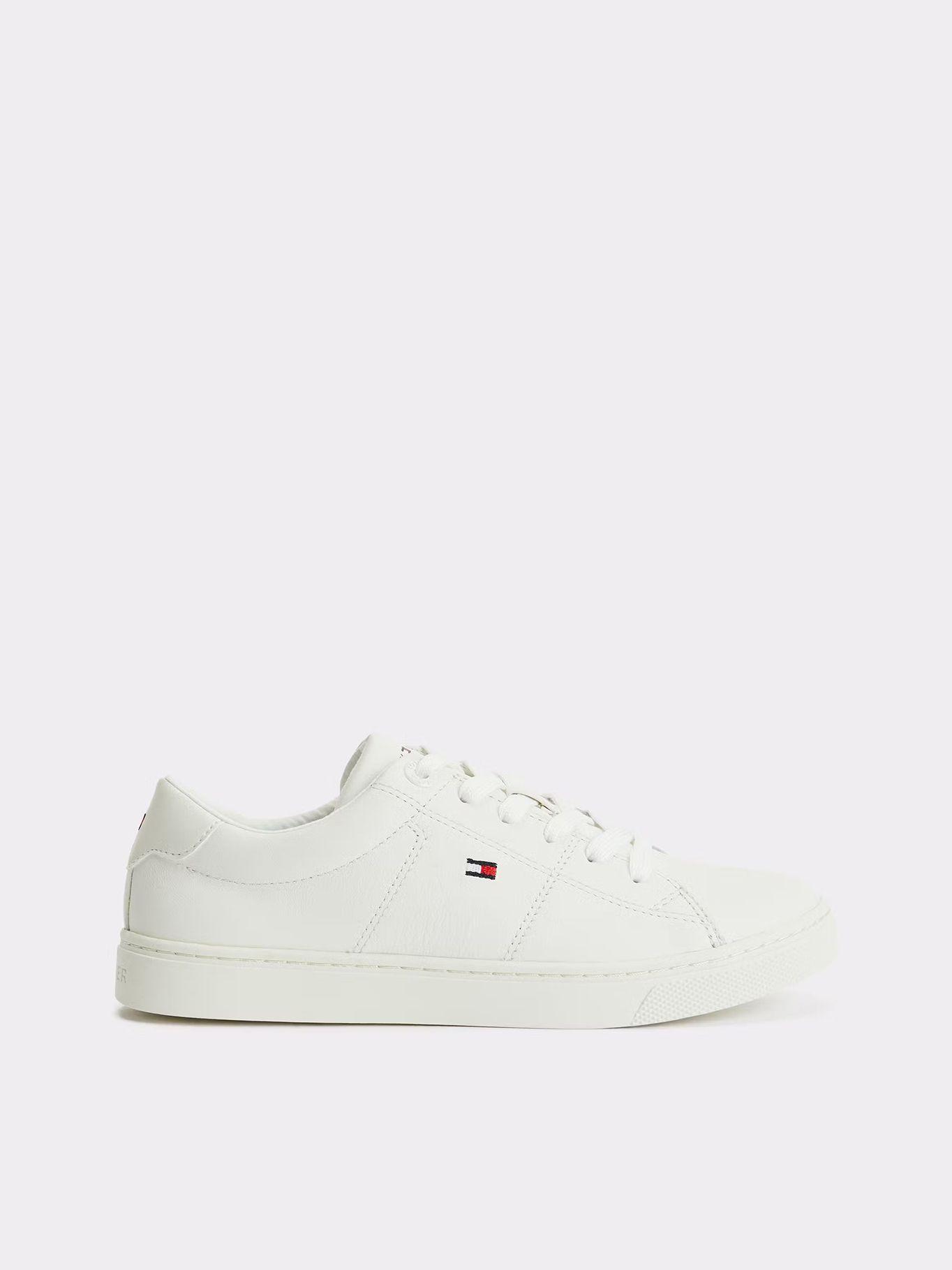 Zapatillas Tenis Cuero Suela Cups Blanco Tommy Hilfiger-3