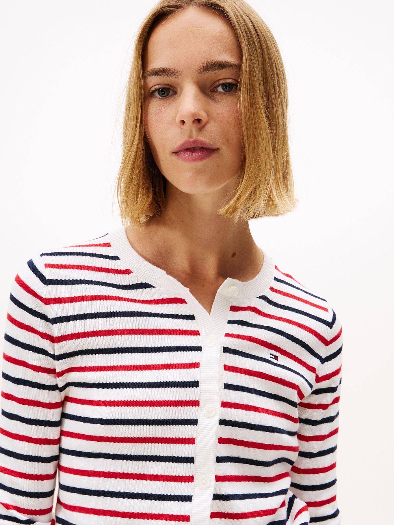 Cárdigan Essential Slim Fit Multicolor Tommy Jeans-3