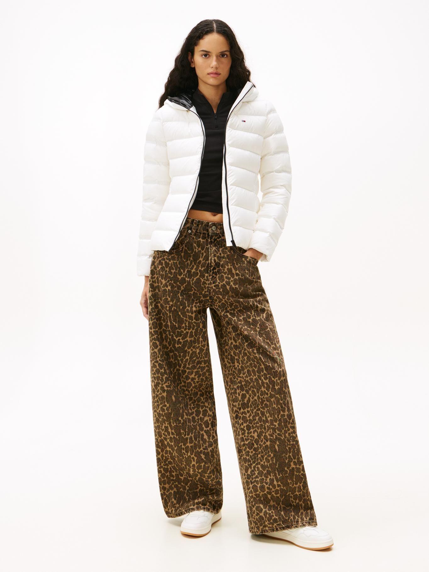 Parka Hooded Acolchada Slim Fit Blanco Tommy Jeans-1