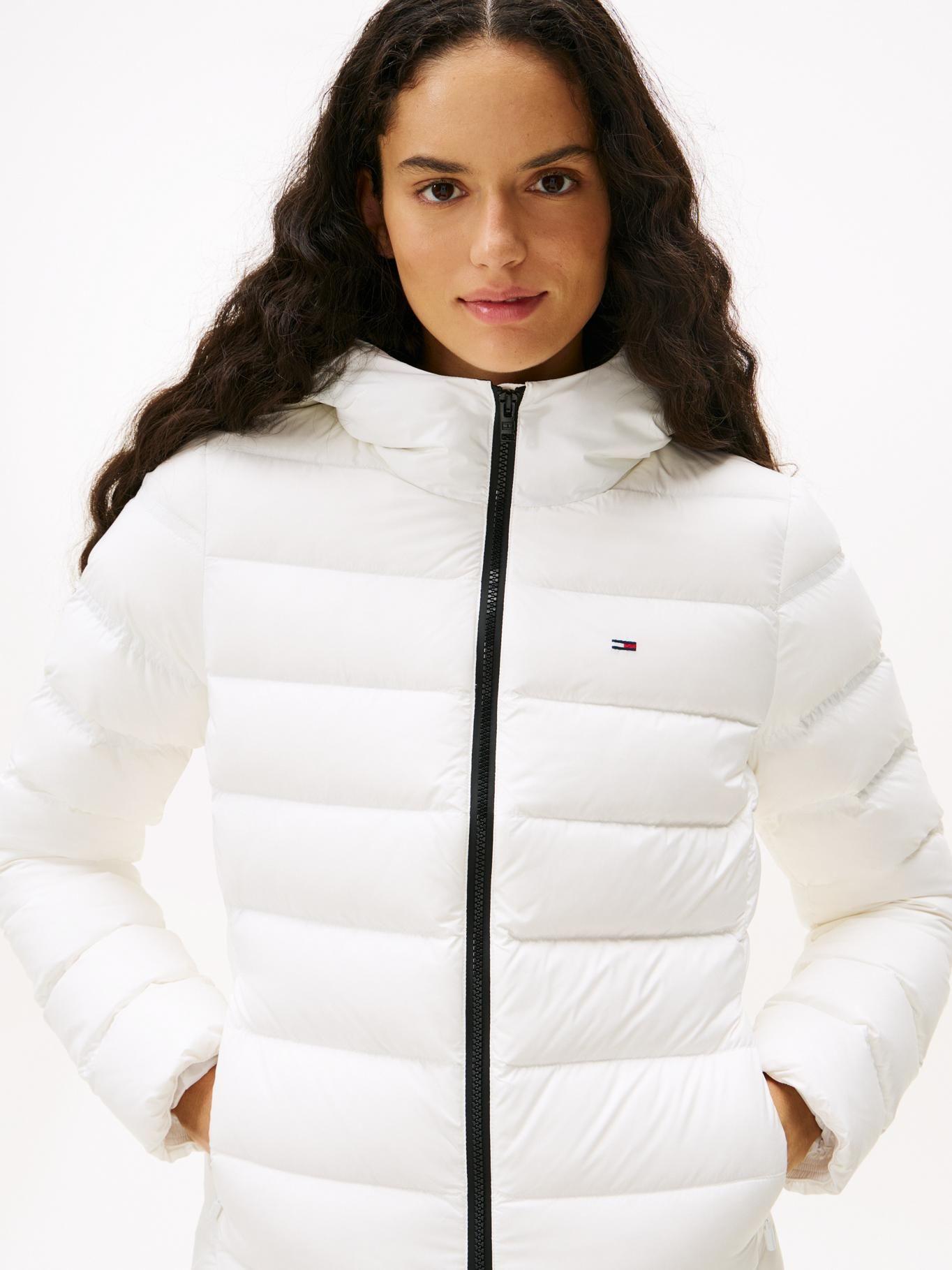 Parka Hooded Acolchada Slim Fit Blanco Tommy Jeans-3