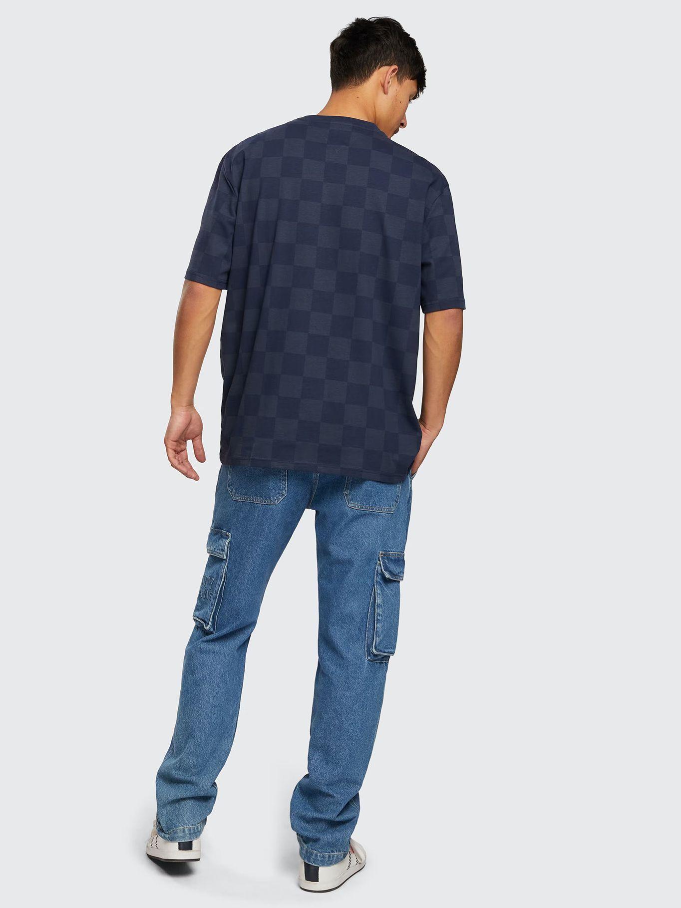 Polera Skater Checkerboard  Azul Tommy Jeans-2