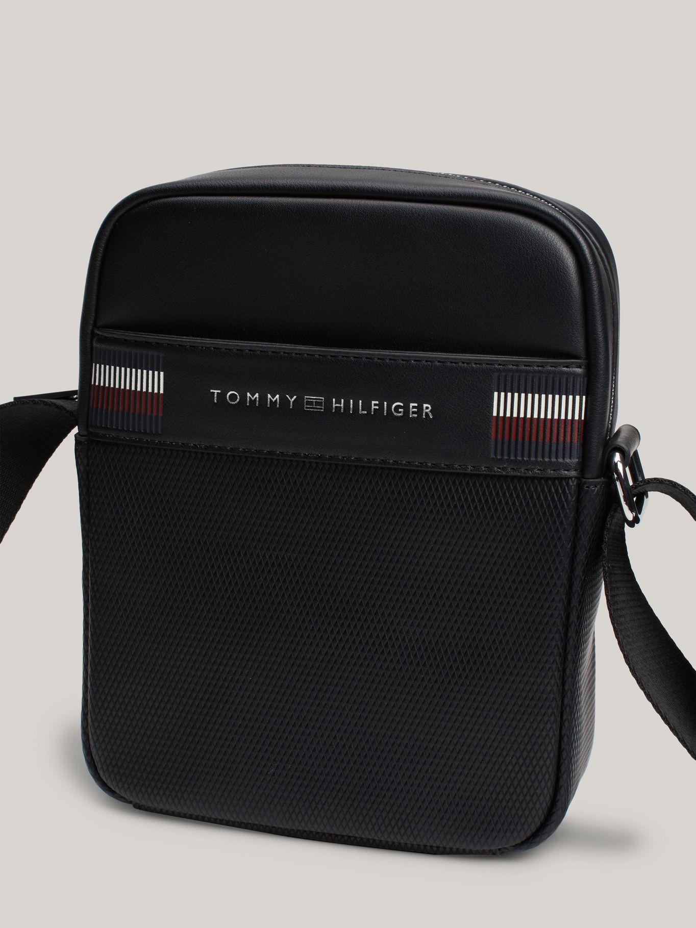 Bolso Reporter Texture Corporate Negro Tommy Hilfiger-2