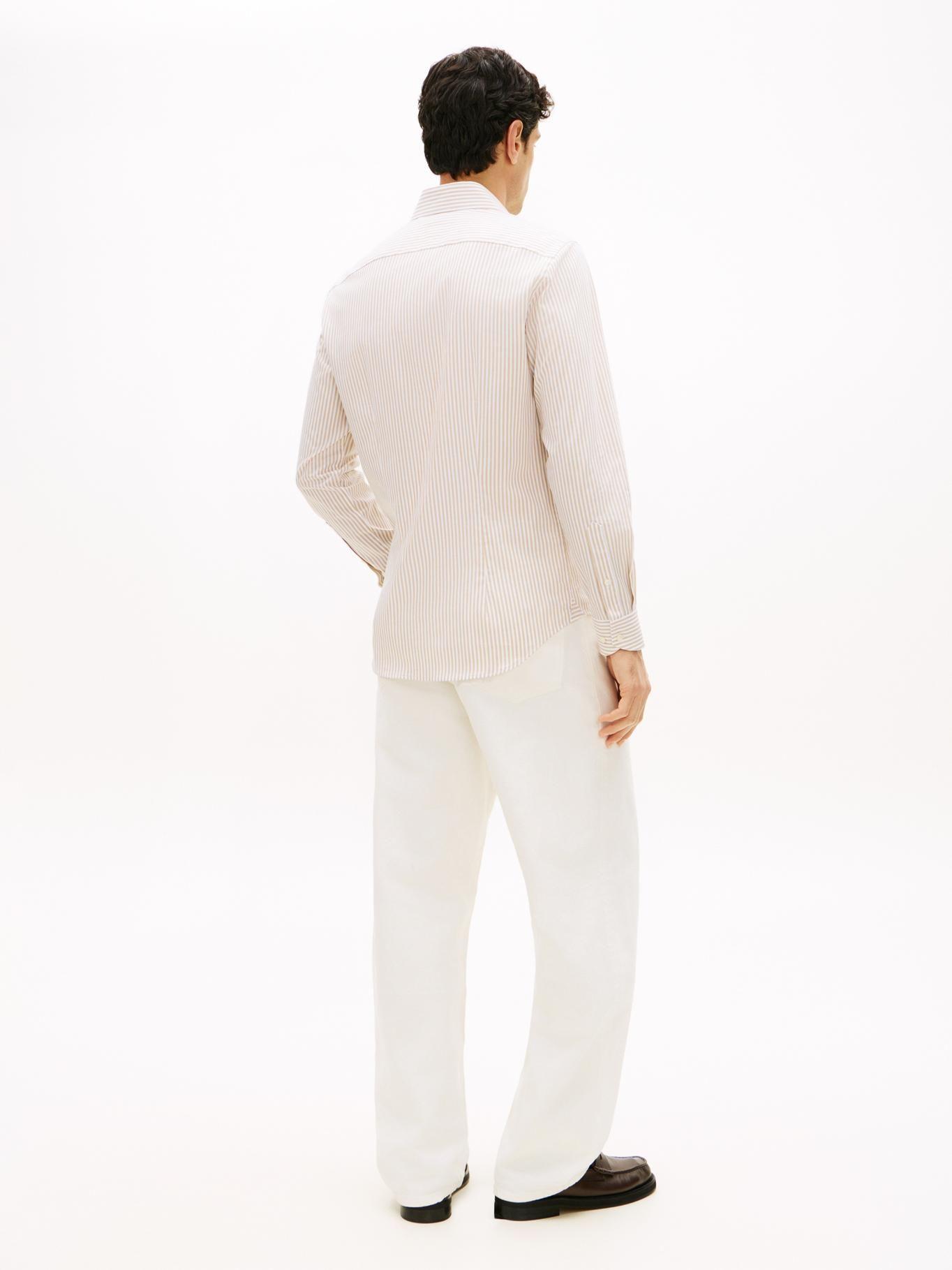 Camisa Flex Diseño De Rayas Slim Fit-2