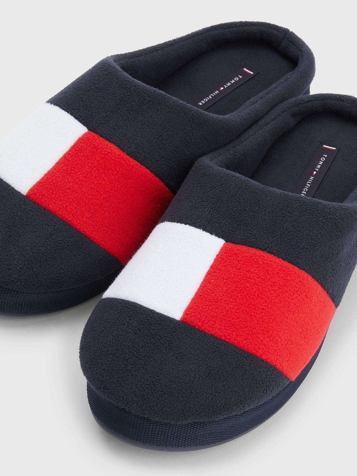 Pantuflas Con Logo Color Block Azul Tommy Hilfiger-3
