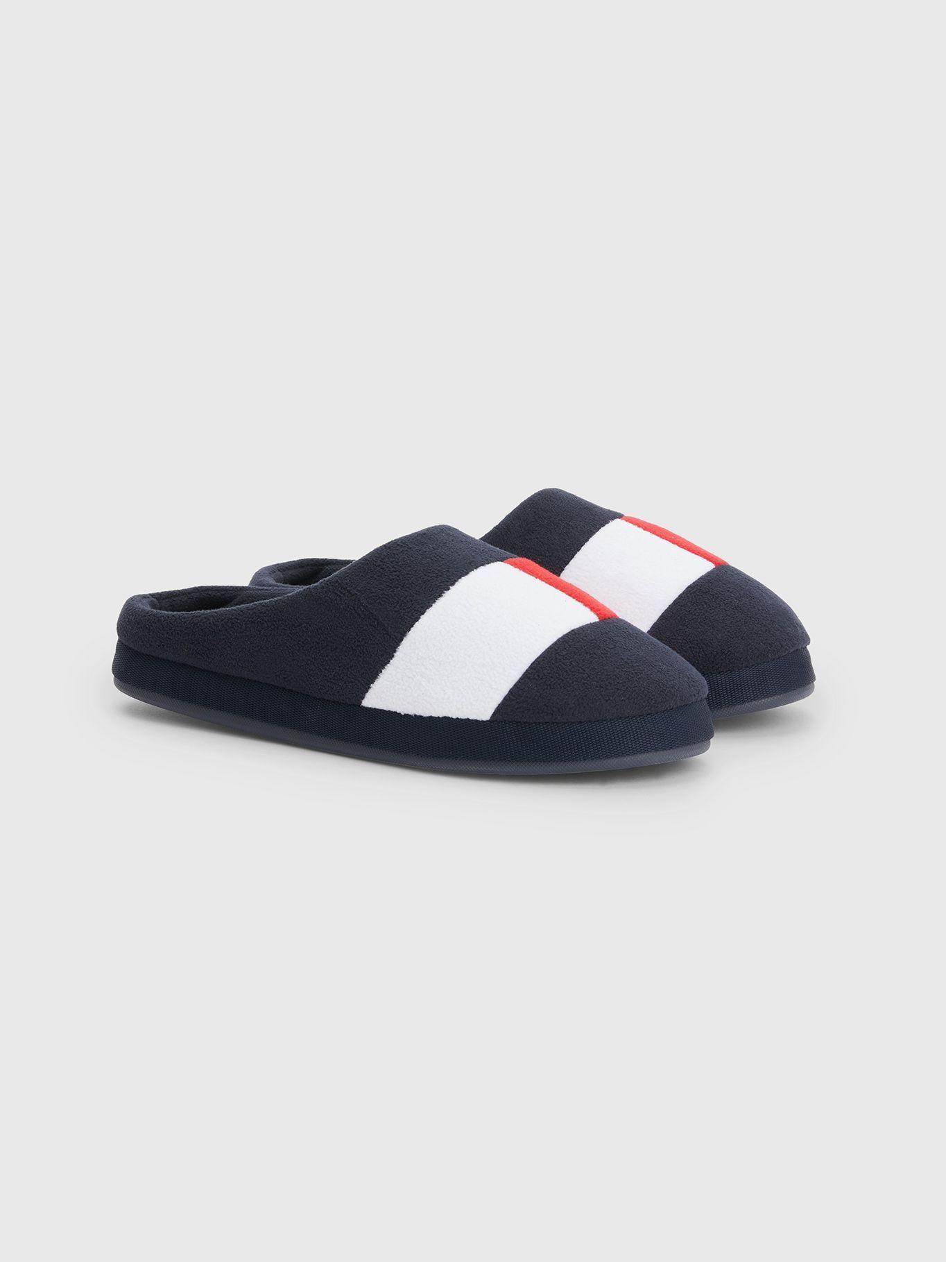 Pantuflas Con Logo Color Block Azul Tommy Hilfiger-0