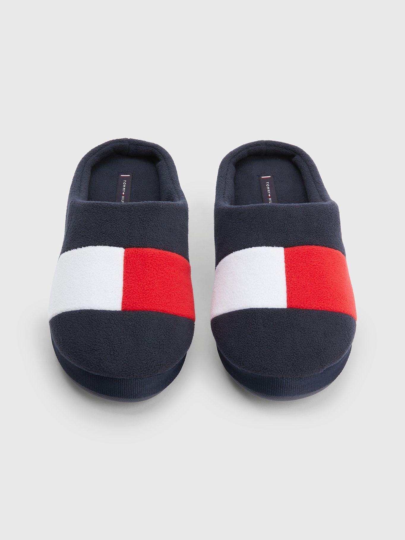 Pantuflas Con Logo Color Block Azul Tommy Hilfiger-4