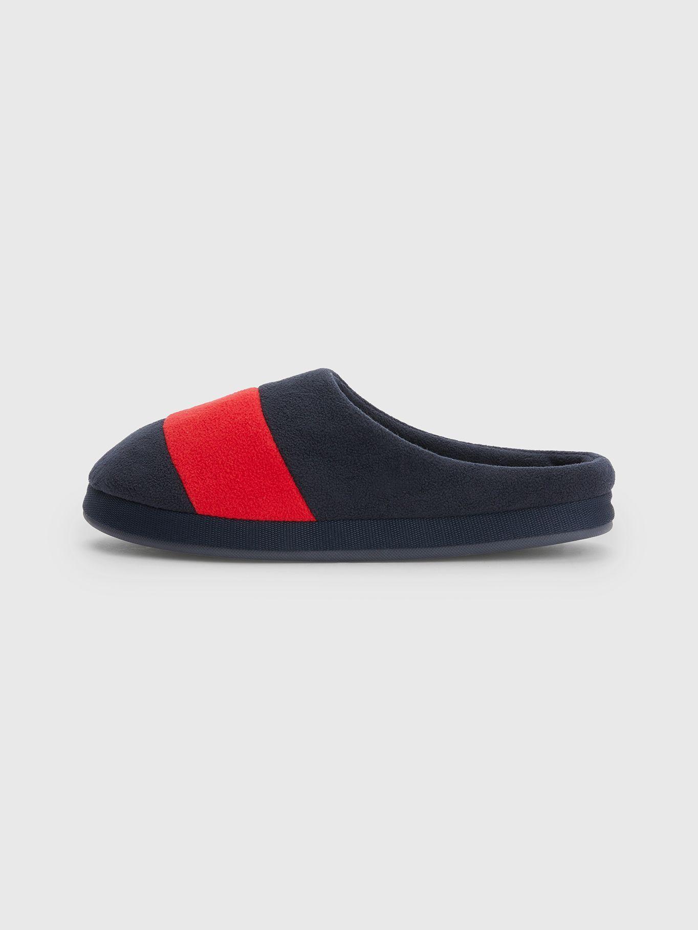 Pantuflas Con Logo Color Block Azul Tommy Hilfiger-2
