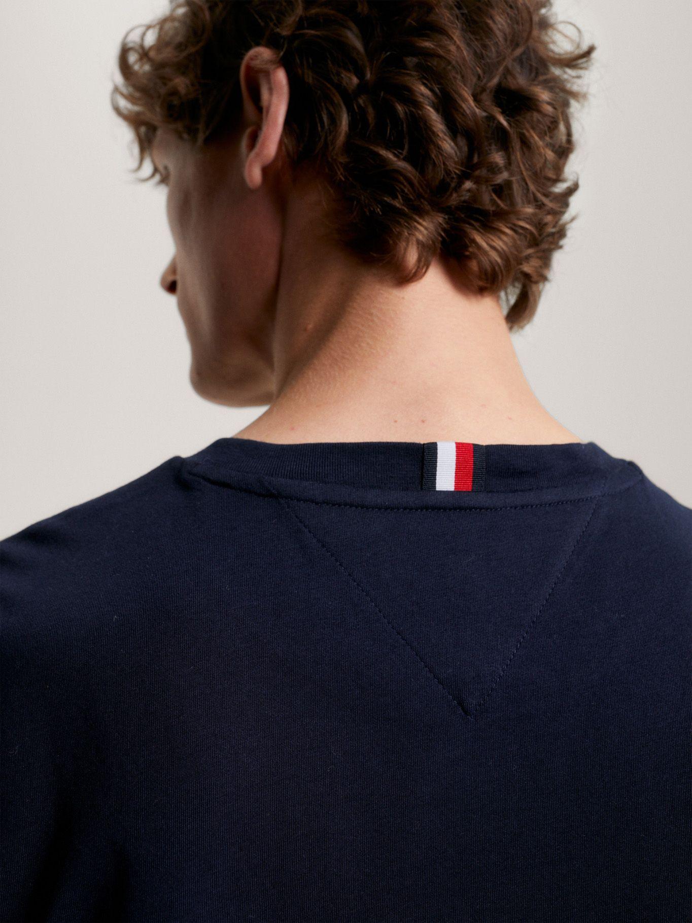Polera Modern Graphic Logo Azul Tommy Hilfiger-3
