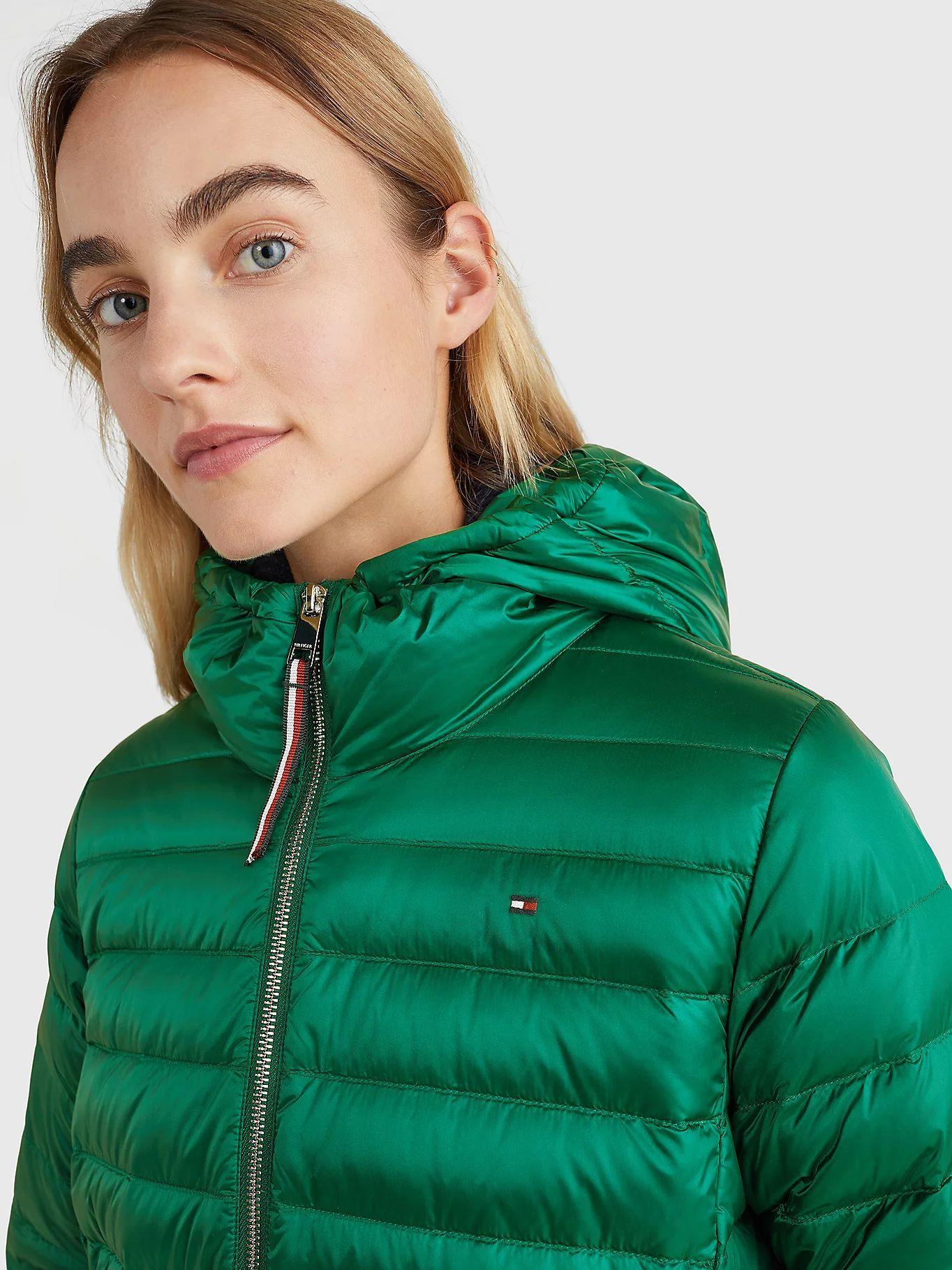 Parka Impermeable Liviana Verde Tommy Hilfiger-3