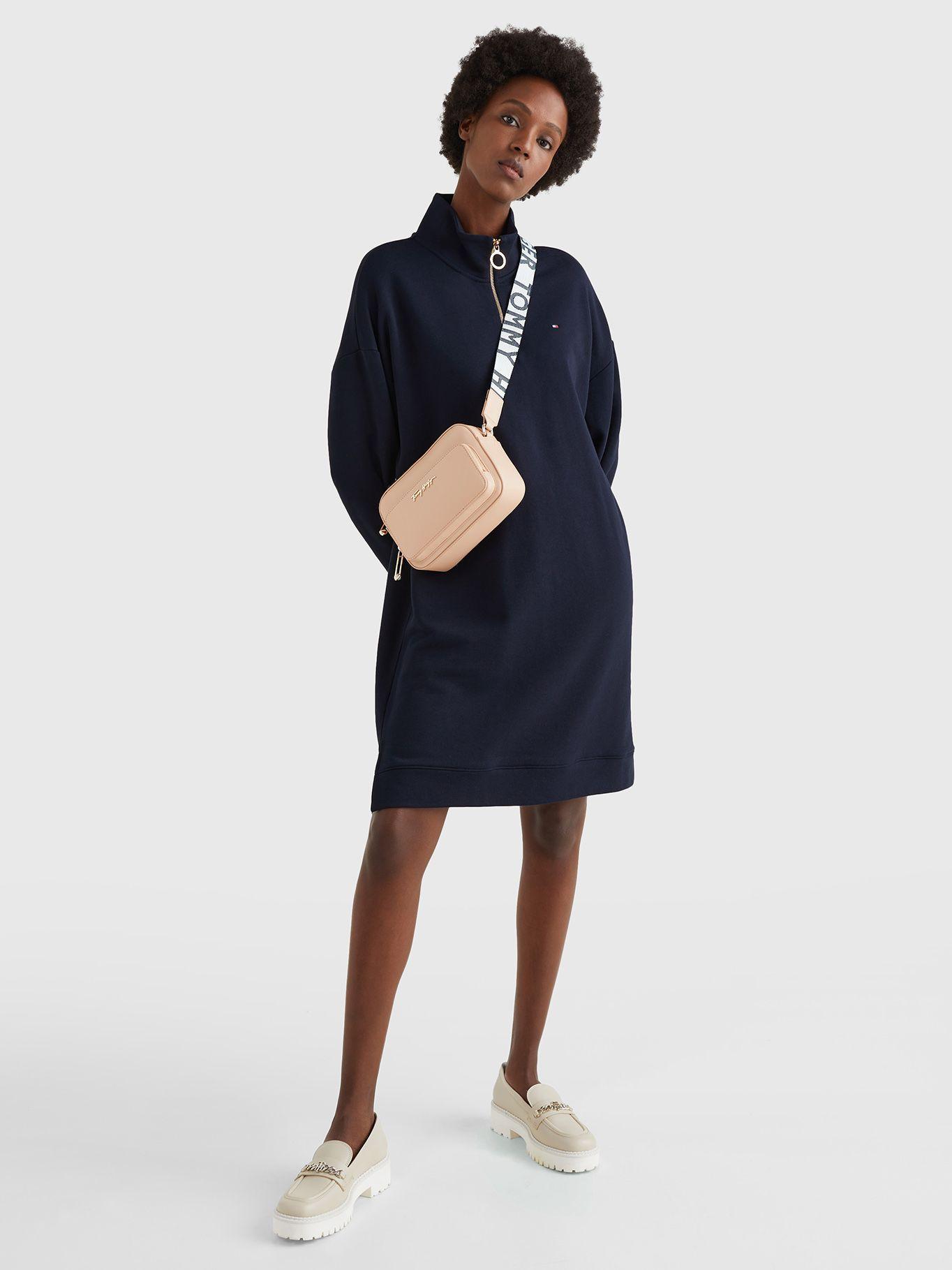 Cartera Bandolera Iconic Signature Rosado Tommy Hilfiger-4