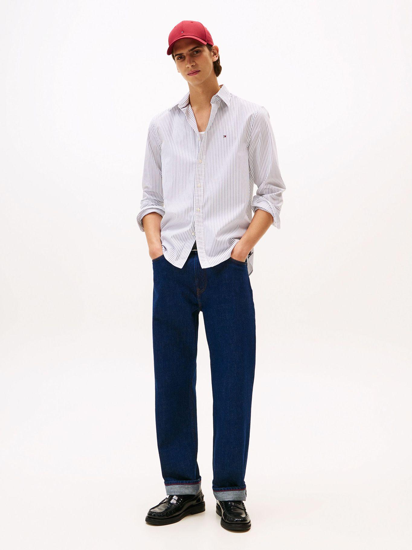 Camisa Core De Popelín Regular F Blanco Tommy Hilfiger-1