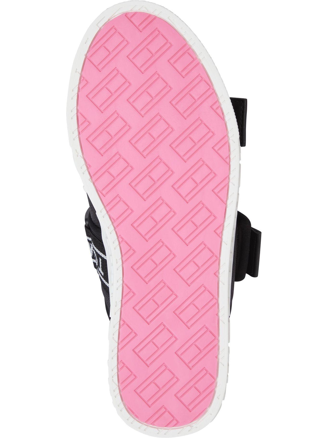 Sandalias Plataforma Con Logo Negro Tommy Jeans-3