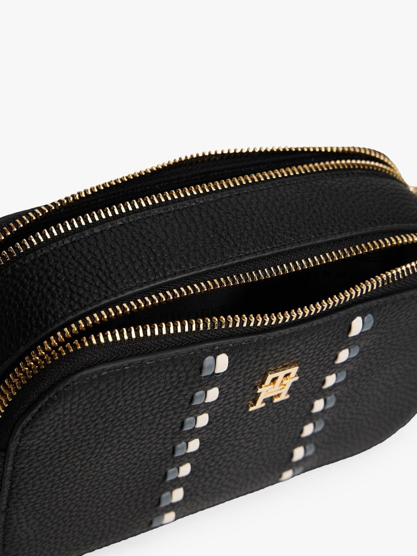 Cartera Cinta Distintiva Bandolera Tommy Hilfiger Negro-4