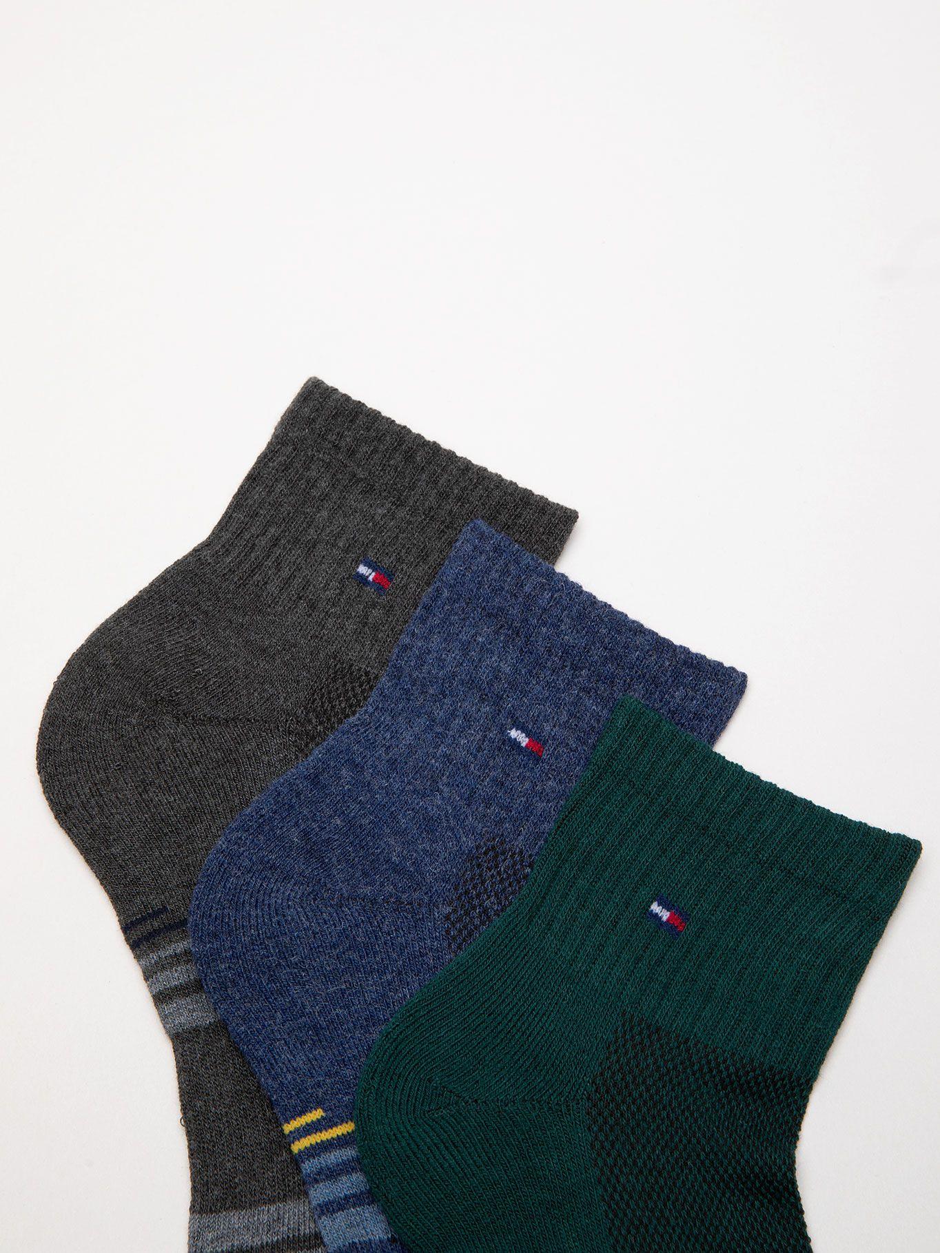 Pack De 6 Pares Calcetin Tobilleros Azul Tommy Hilfiger-2