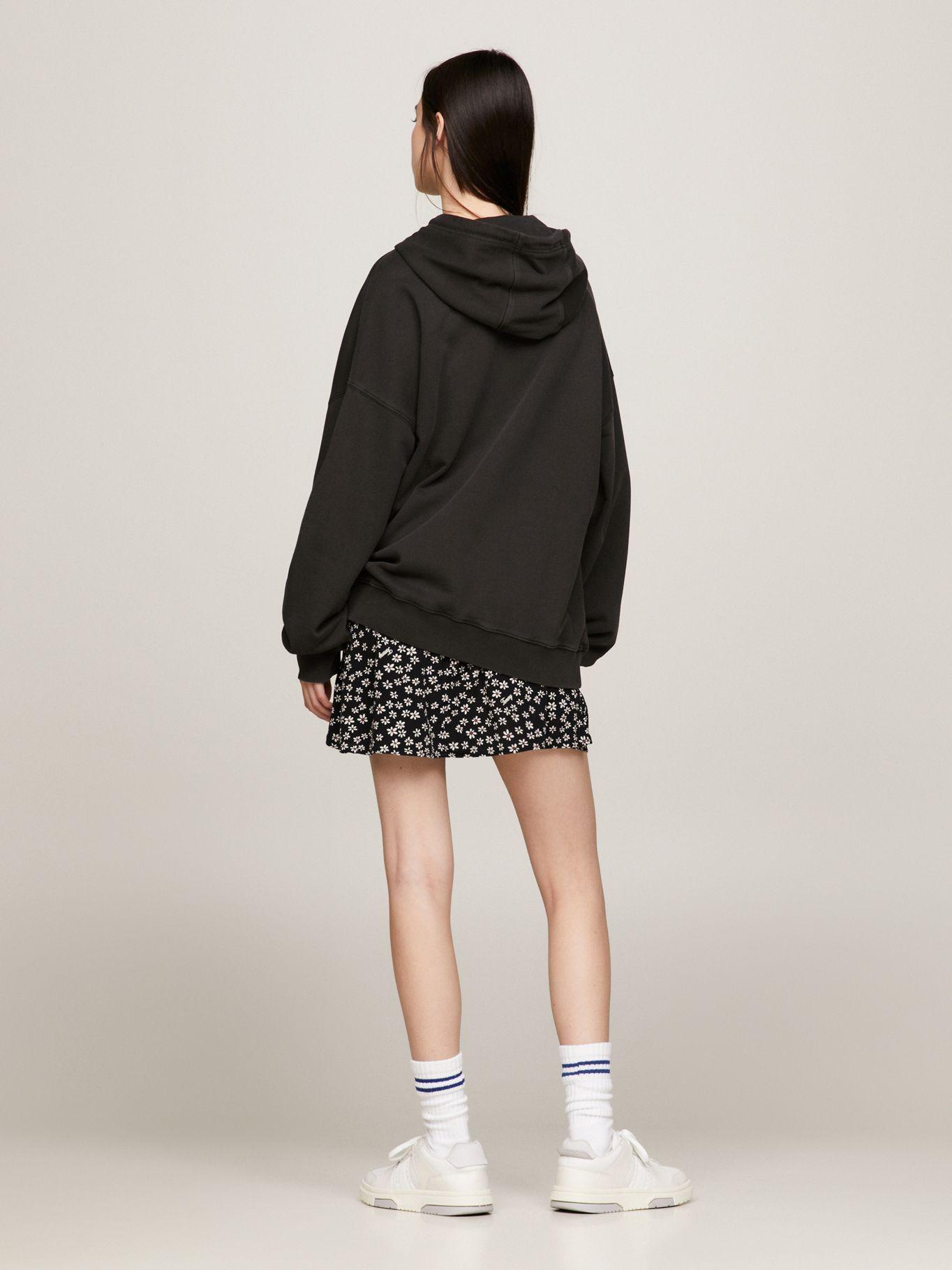 POLERÓN HOODIE PANTHER LOGO NEGRO TOMMY JEANS-2