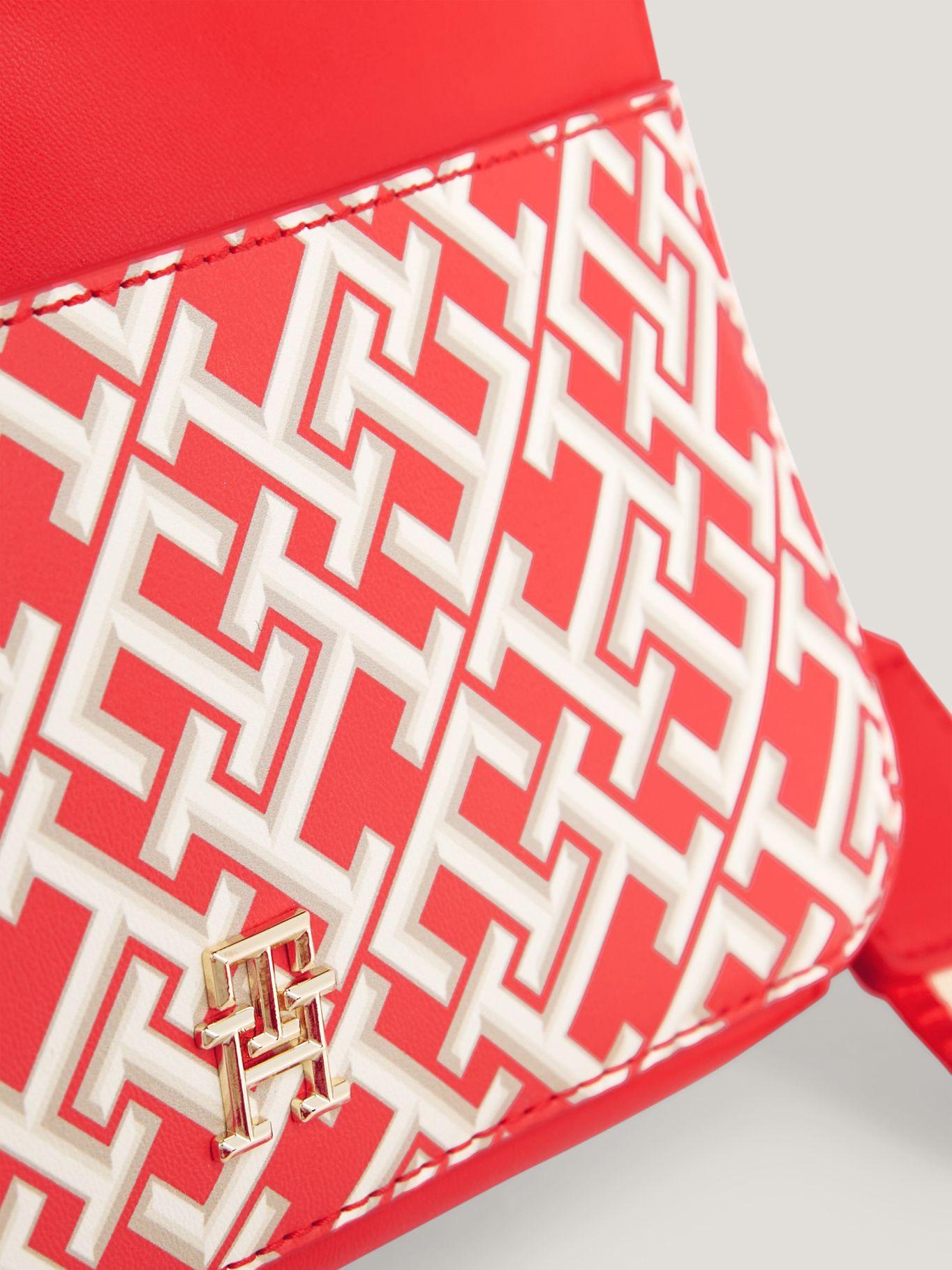 Bandolera Iconic Monogram Rojo Tommy Hilfiger-2