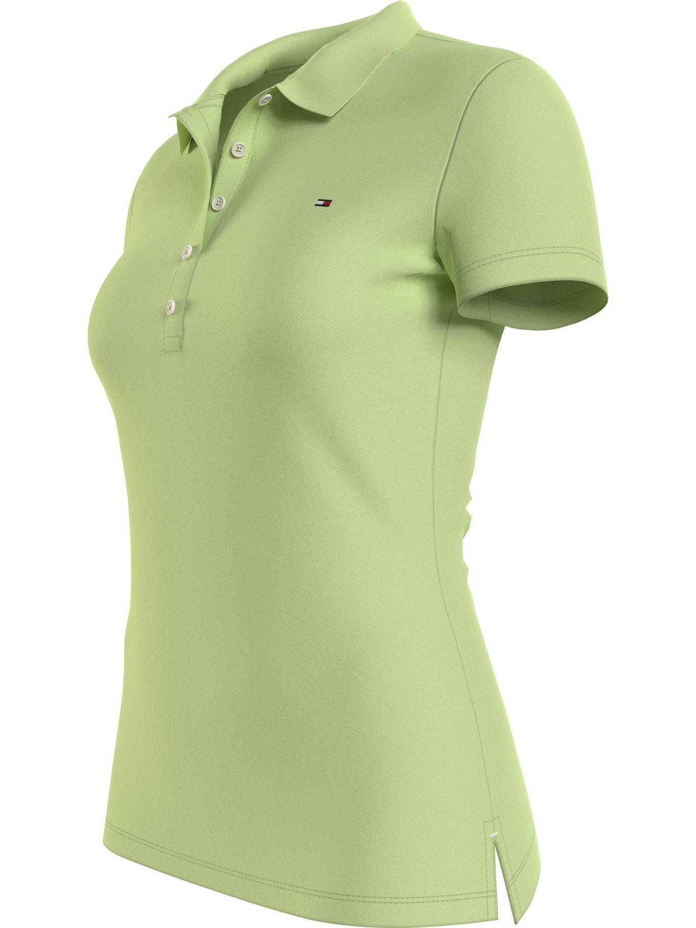 Polo Essential Slim Fit Verde Tommy Hilfiger-2