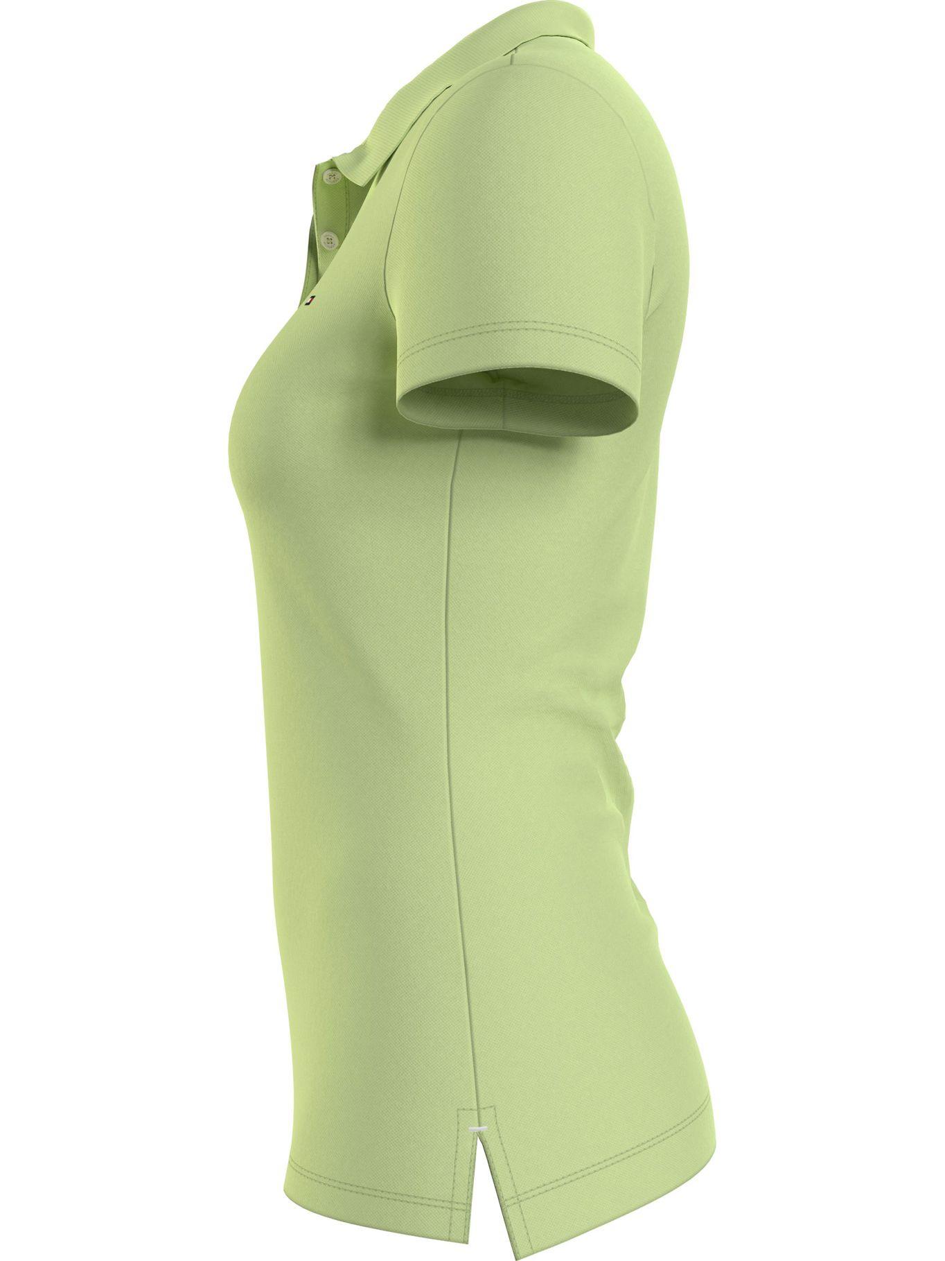 Polo Essential Slim Fit Verde Tommy Hilfiger-3