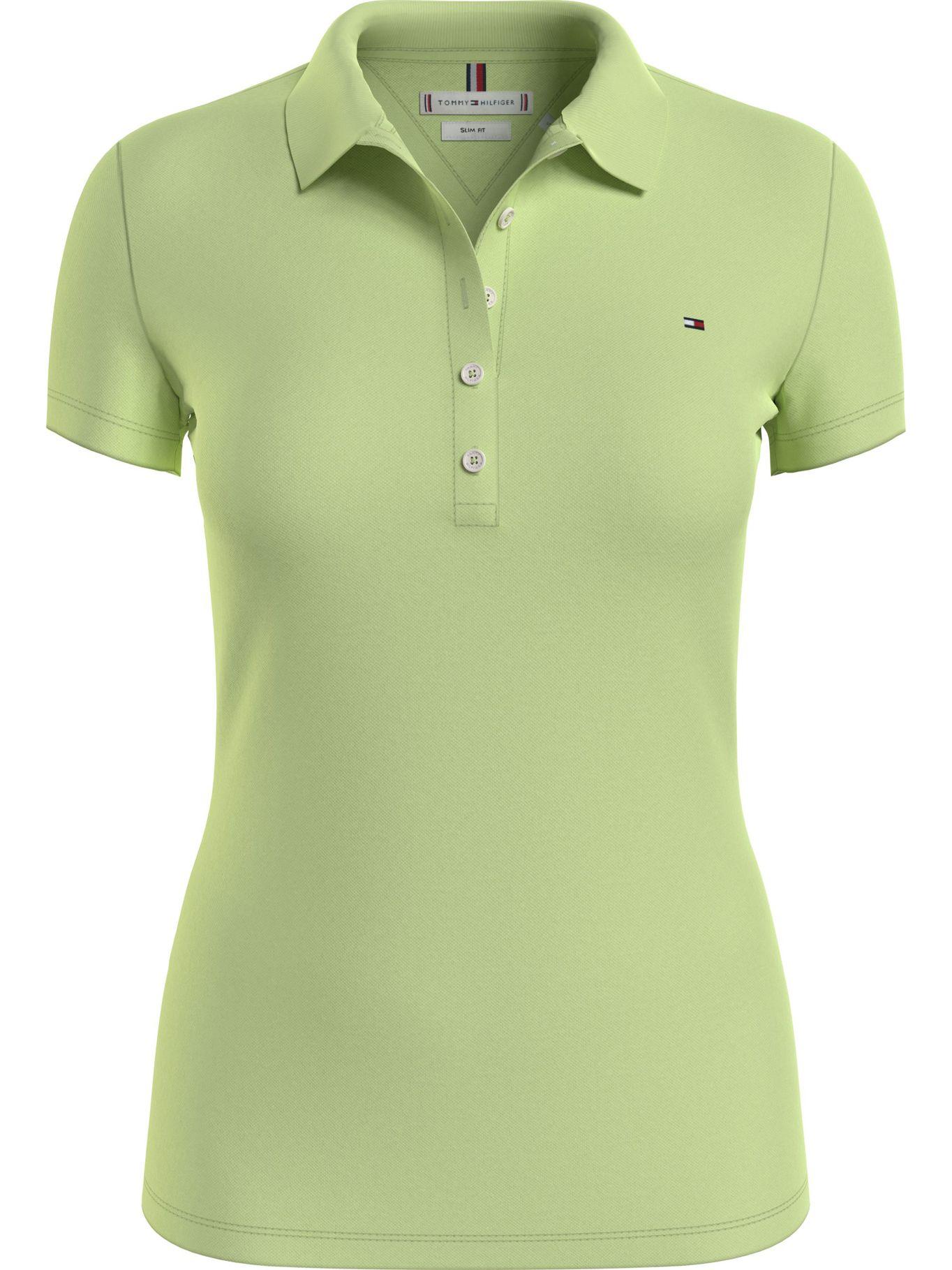 Polo Essential Slim Fit Verde Tommy Hilfiger-0