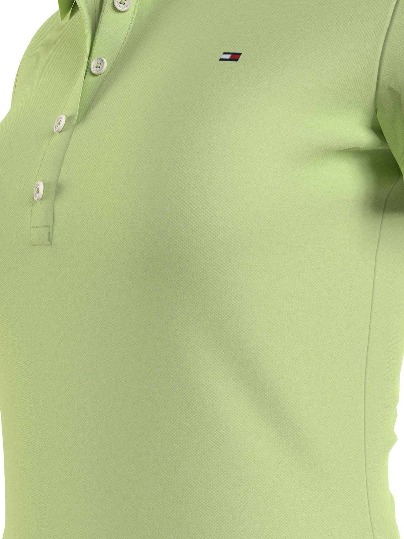 Polo Essential Slim Fit Verde Tommy Hilfiger-4