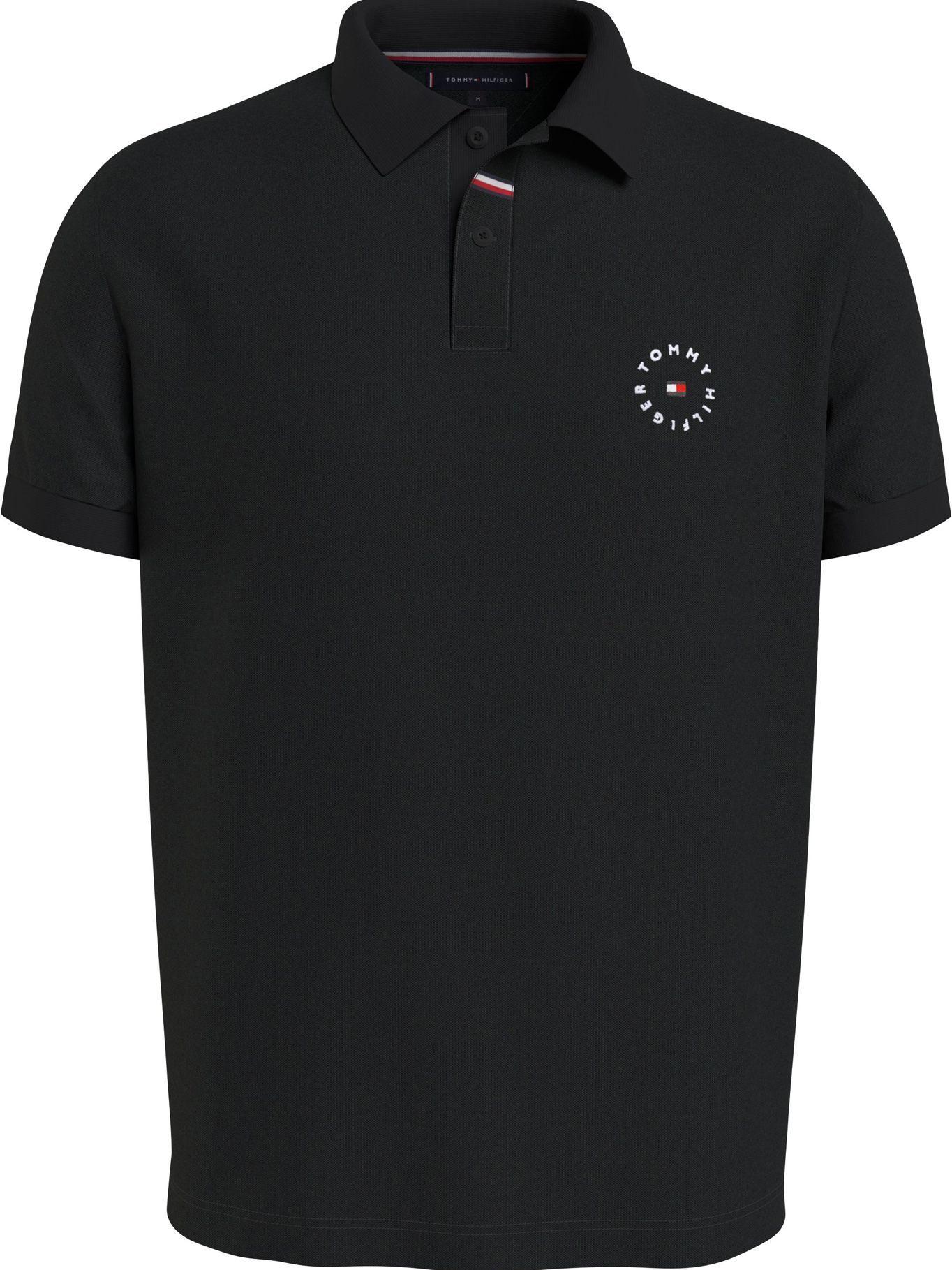 Polo Roundall Corp Logo Negro Tommy Hilfiger-0