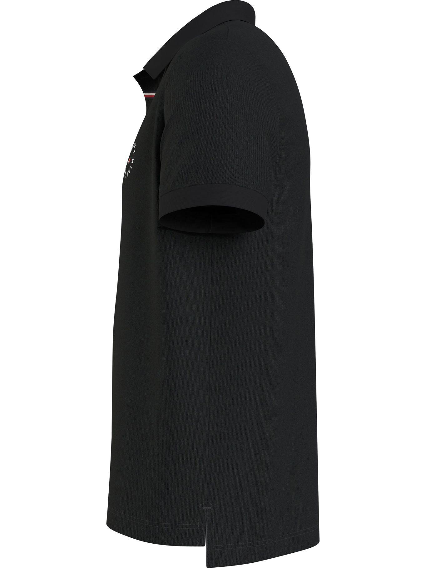 Polo Roundall Corp Logo Negro Tommy Hilfiger-3