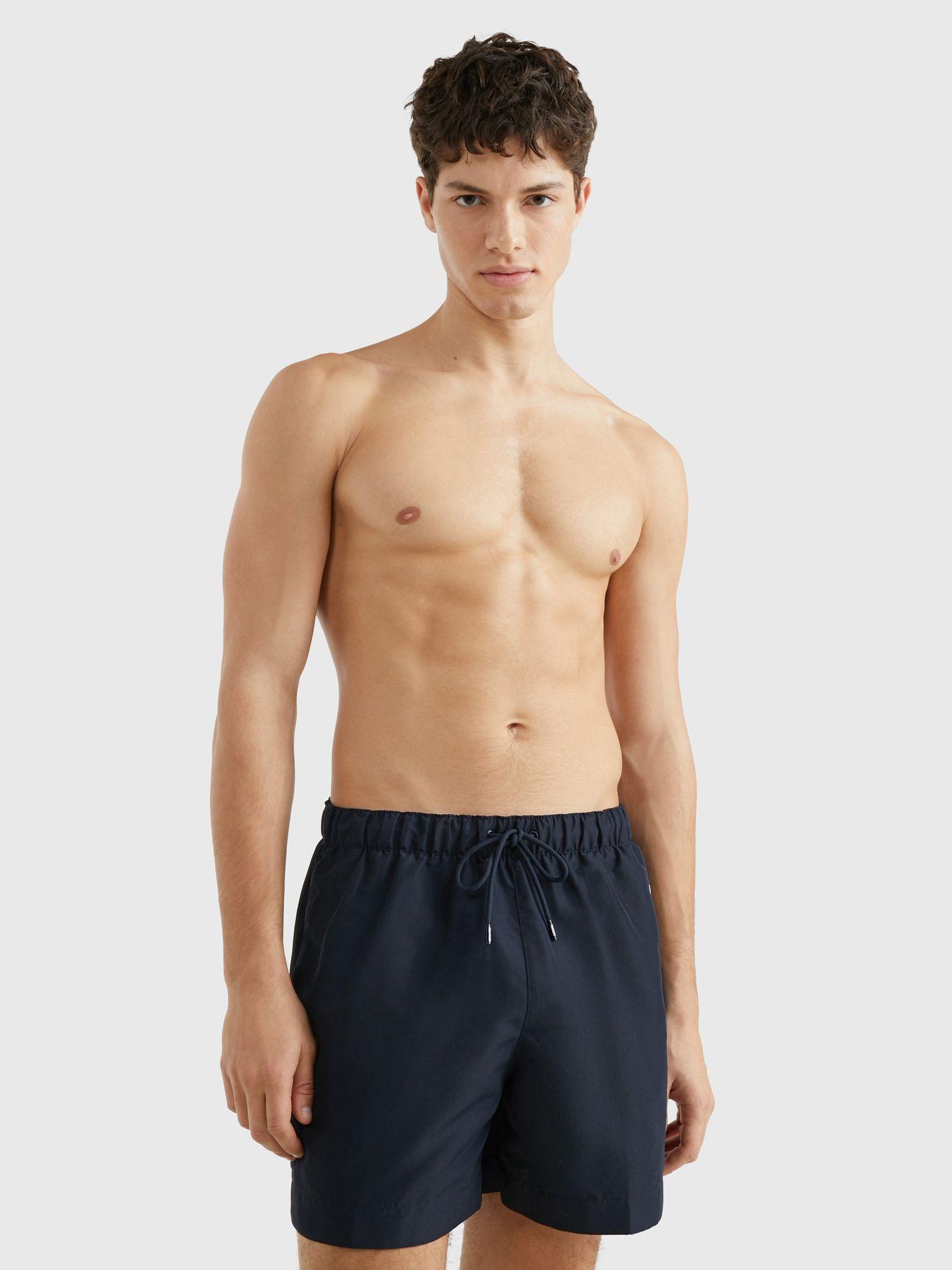Traje De Baño Core Con Logo Azul Tommy Hilfiger-0