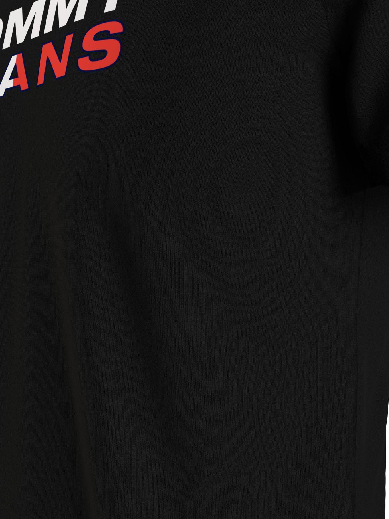 Polera Essential Graphic Negro Tommy Jeans F2-4