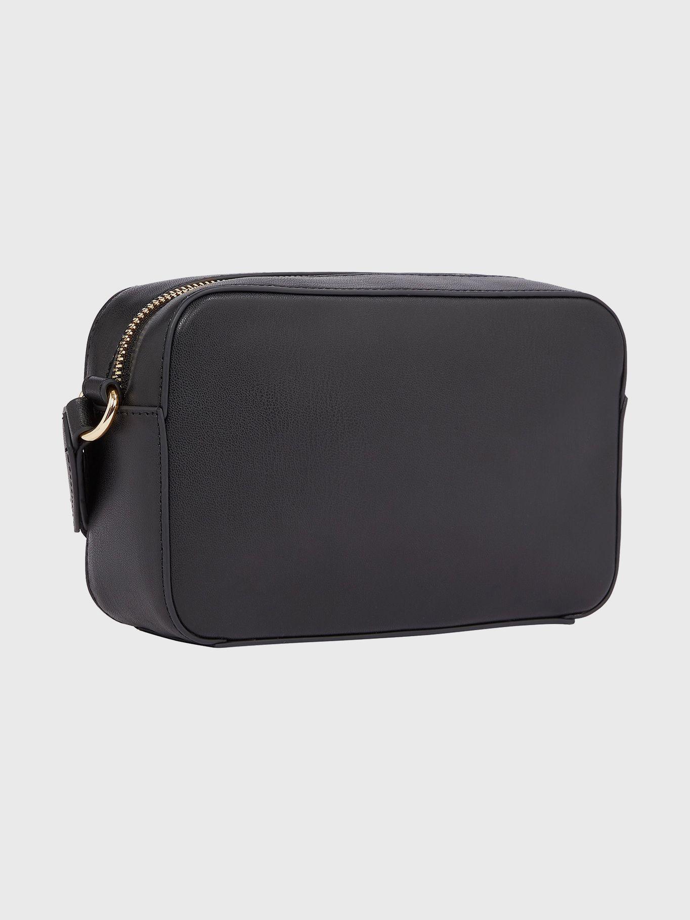 Bandolera Con Logo Metalizado Negro Tommy Hilfiger-5