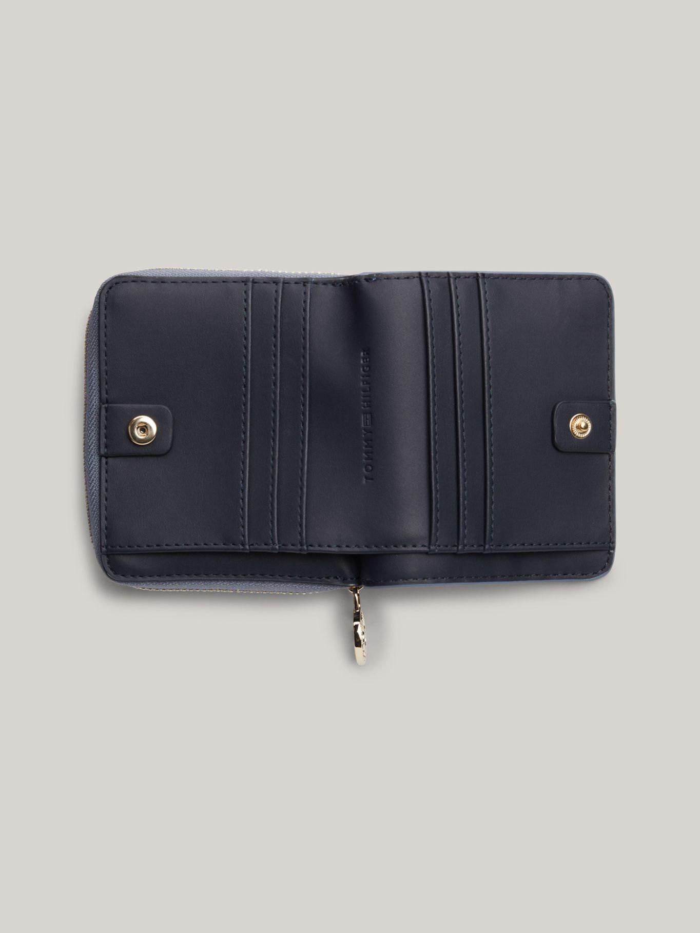 Billetera Con Monograma Celeste Tommy Hilfiger-3